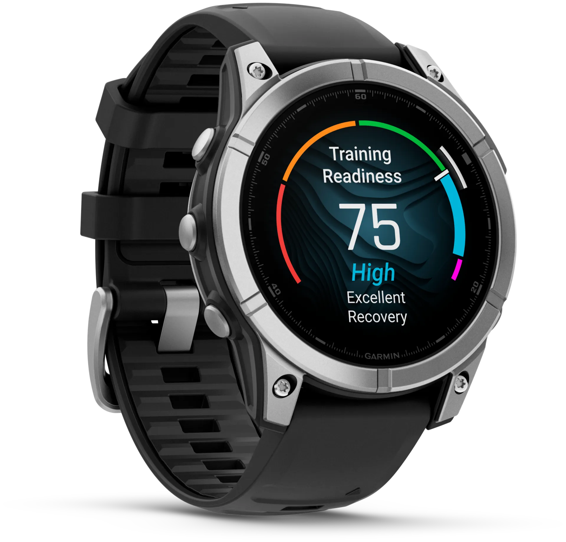 Garmin urheilukello Fenix E AMOLED 47 mm ruostumaton teräs/musta - 6