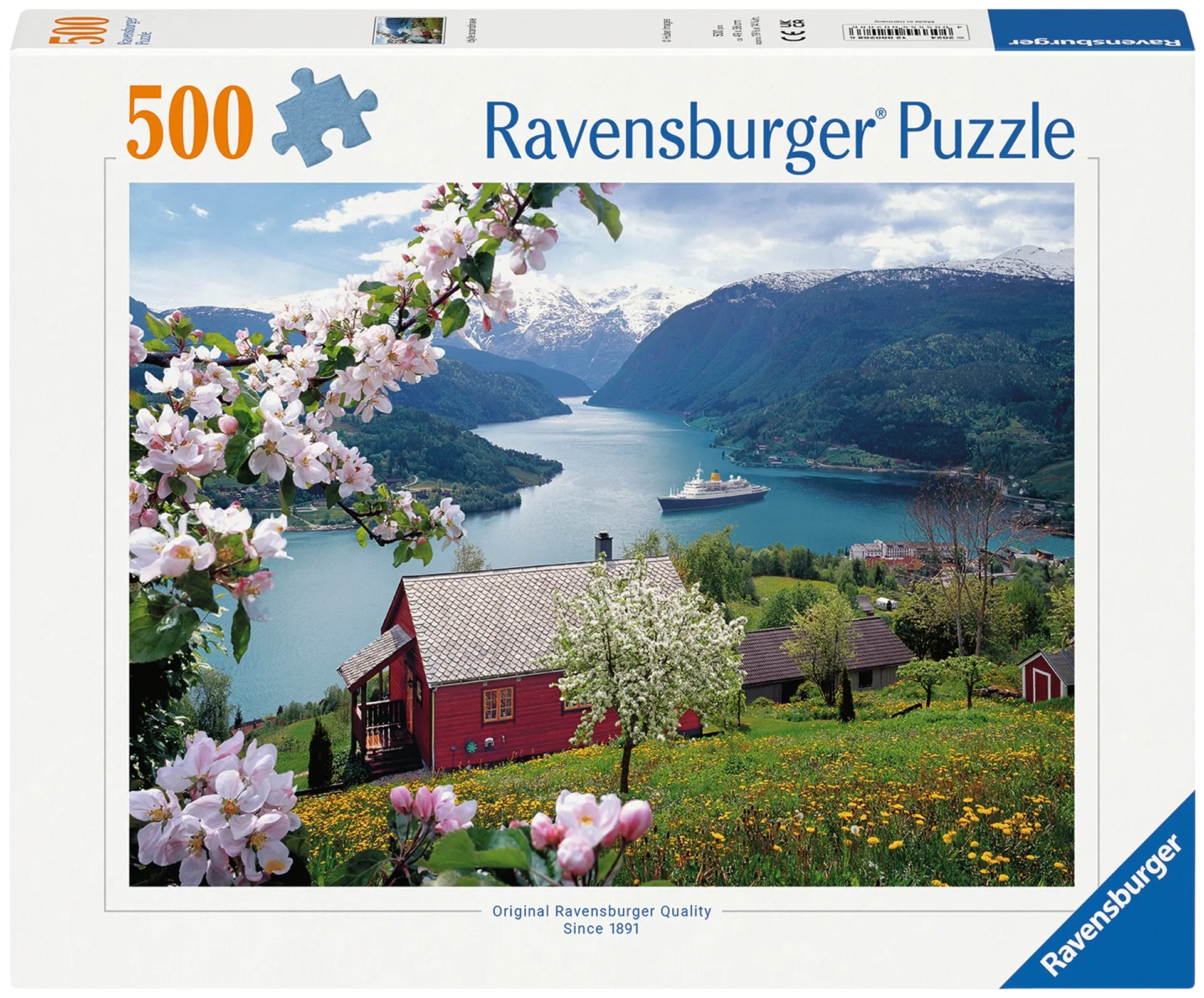 Ravensburger palapeli 500 palaa, erilaisia - 2