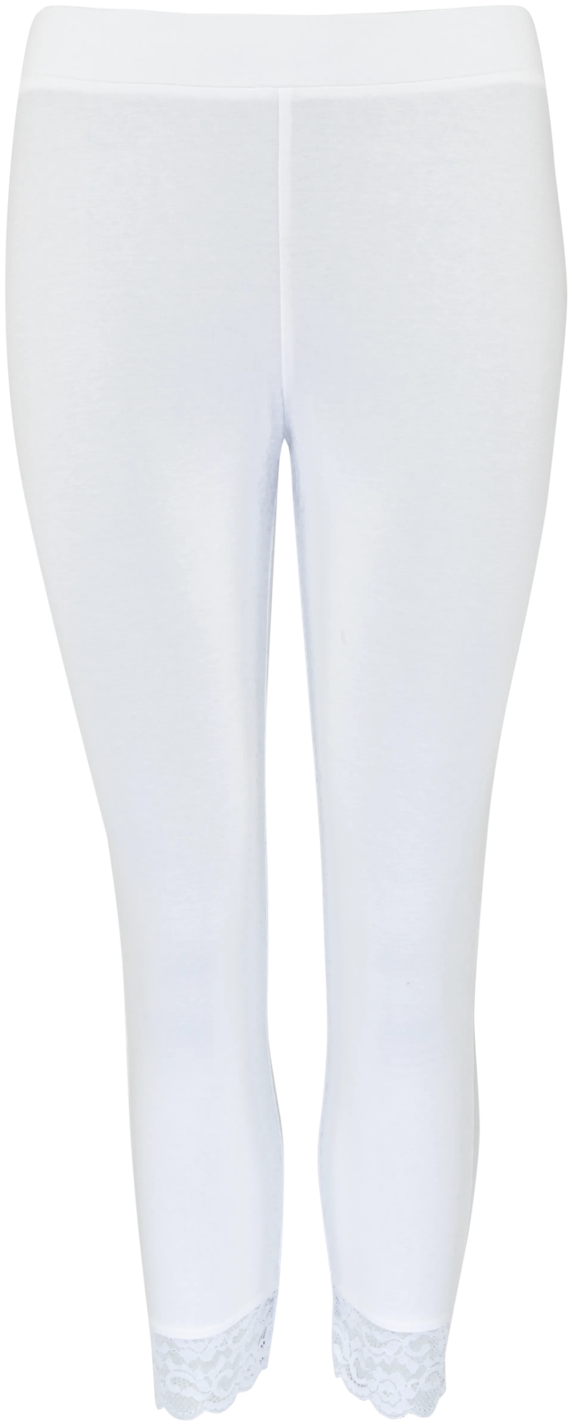 House naisten nilkkapituinen leggings 213H162330 - Bright white - 1