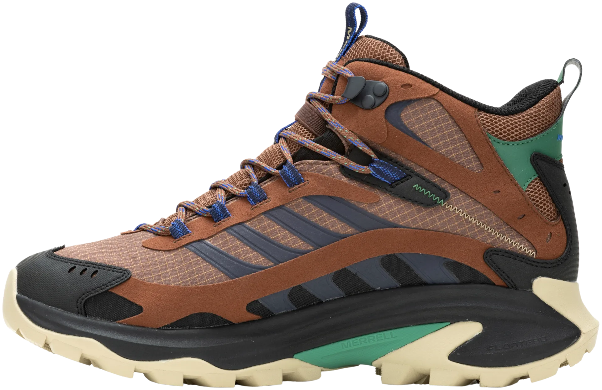 Merrell miesten ulkoilukenkä Moab Speed 2 Mid GTX - Rye - 3