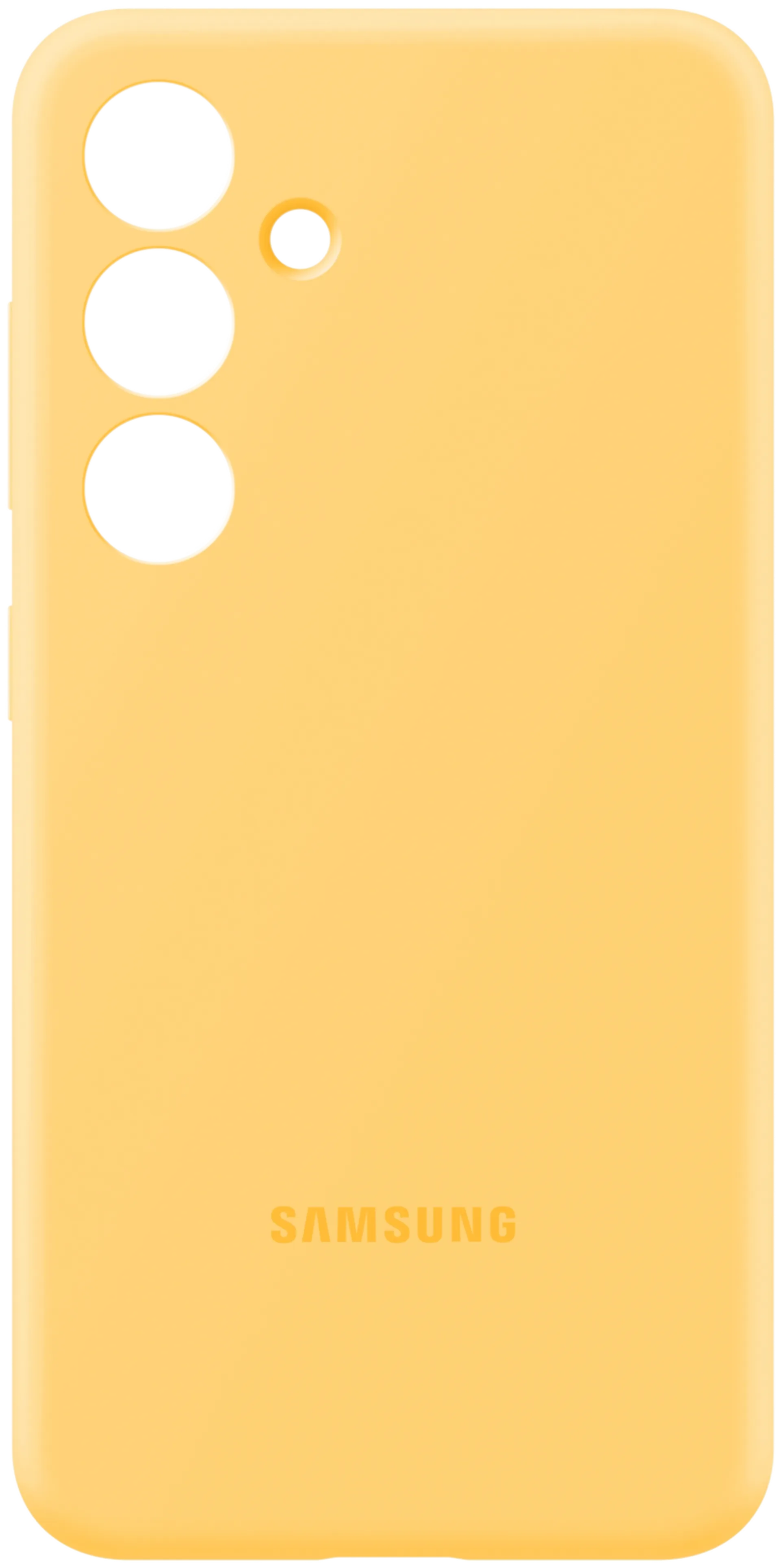 Samsung S24 silikonisuoja keltainen - 4