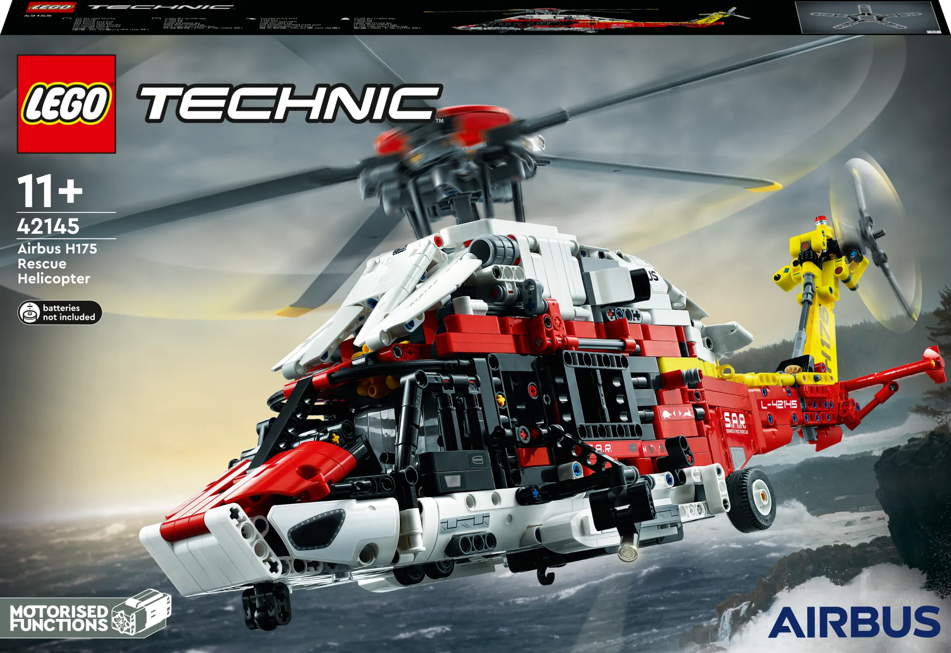 LEGO® Technic 42145 Airbus H175 ?pelastushelikopteri - 1
