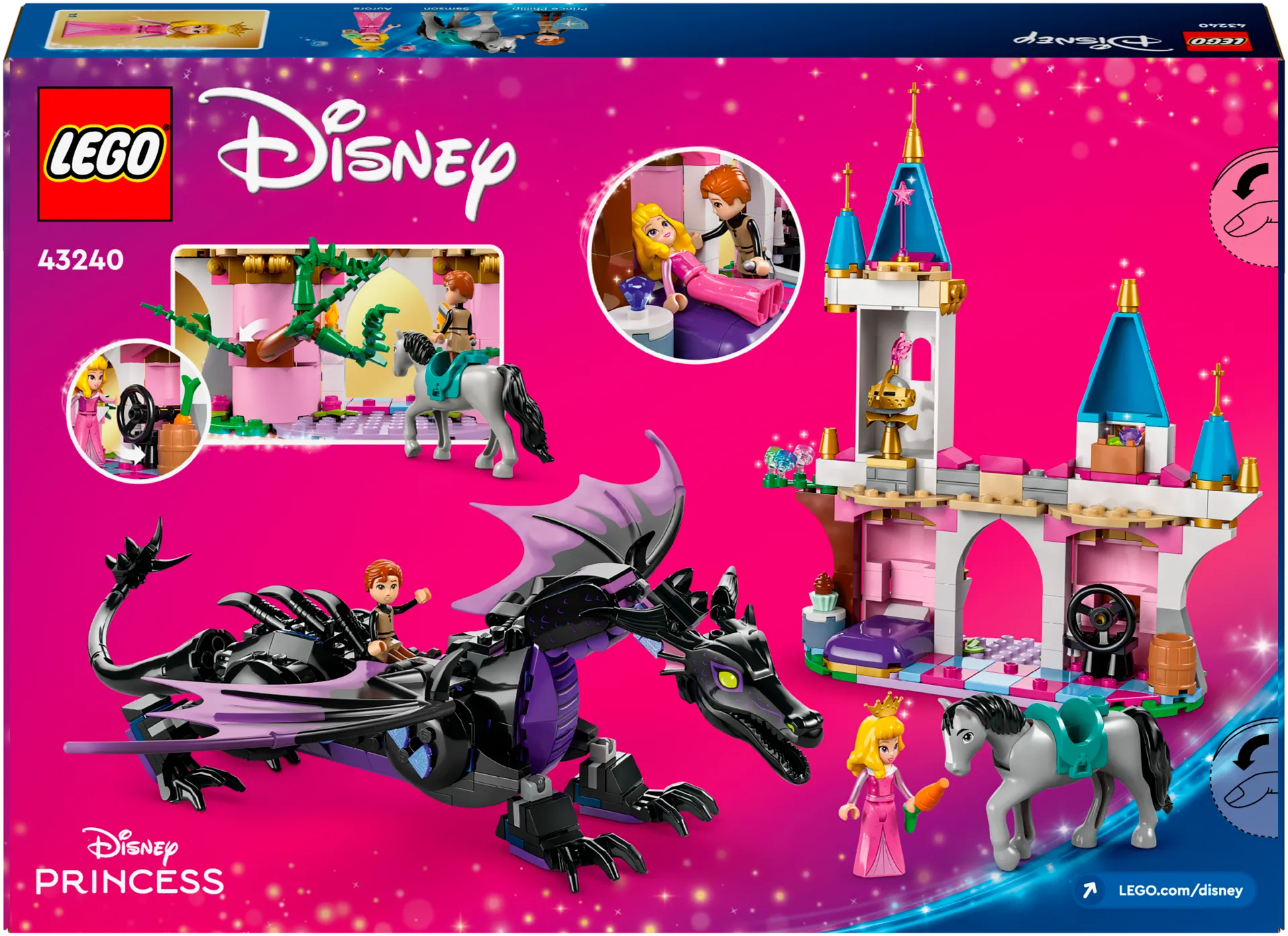 LEGO Disney Princess 43240 Pahatar lohikäärmeenä - 3