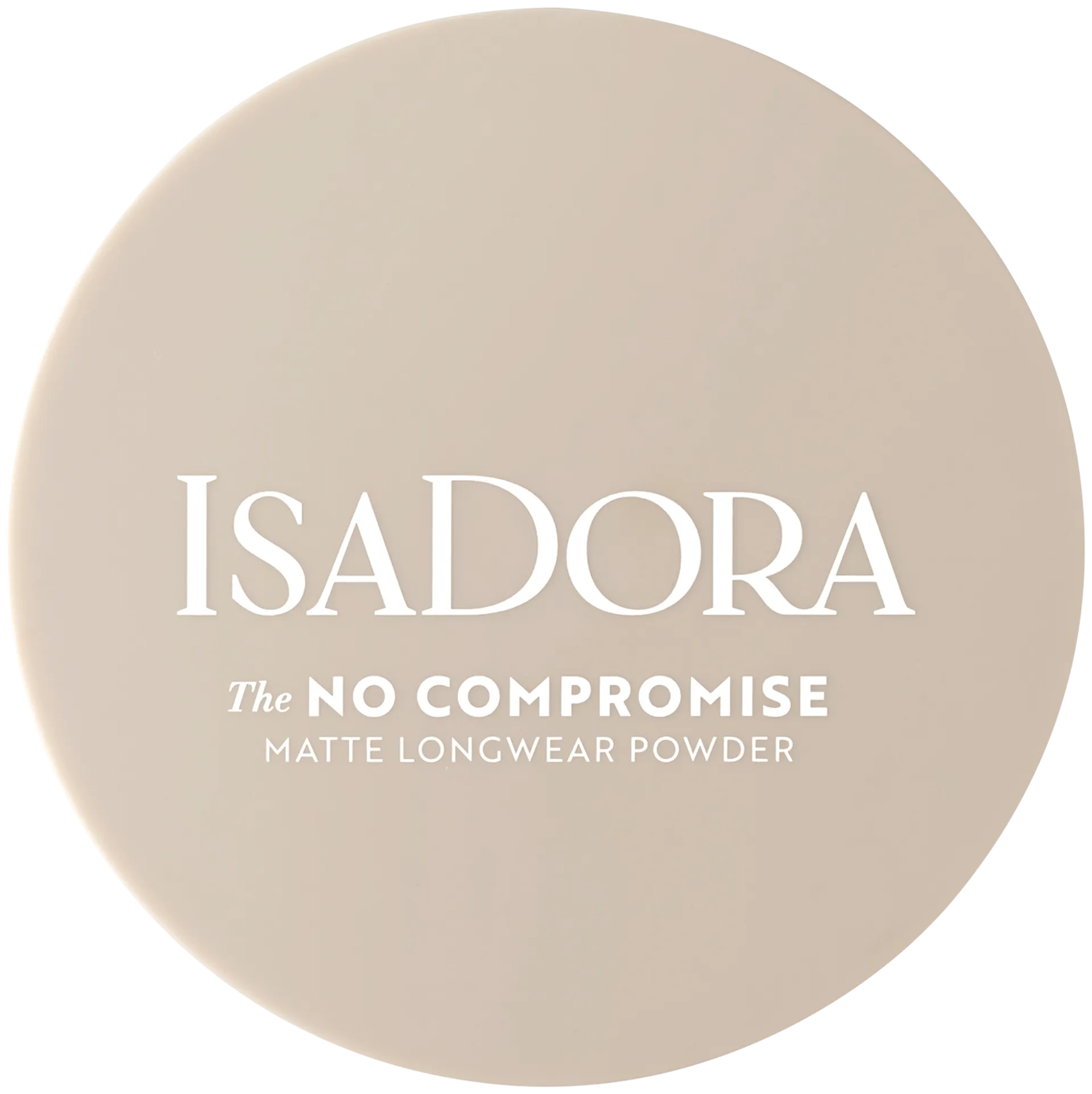 Isadora The No Compromise Mattapuuteri Cool Ivory 7 g - Neutral Beige - 2