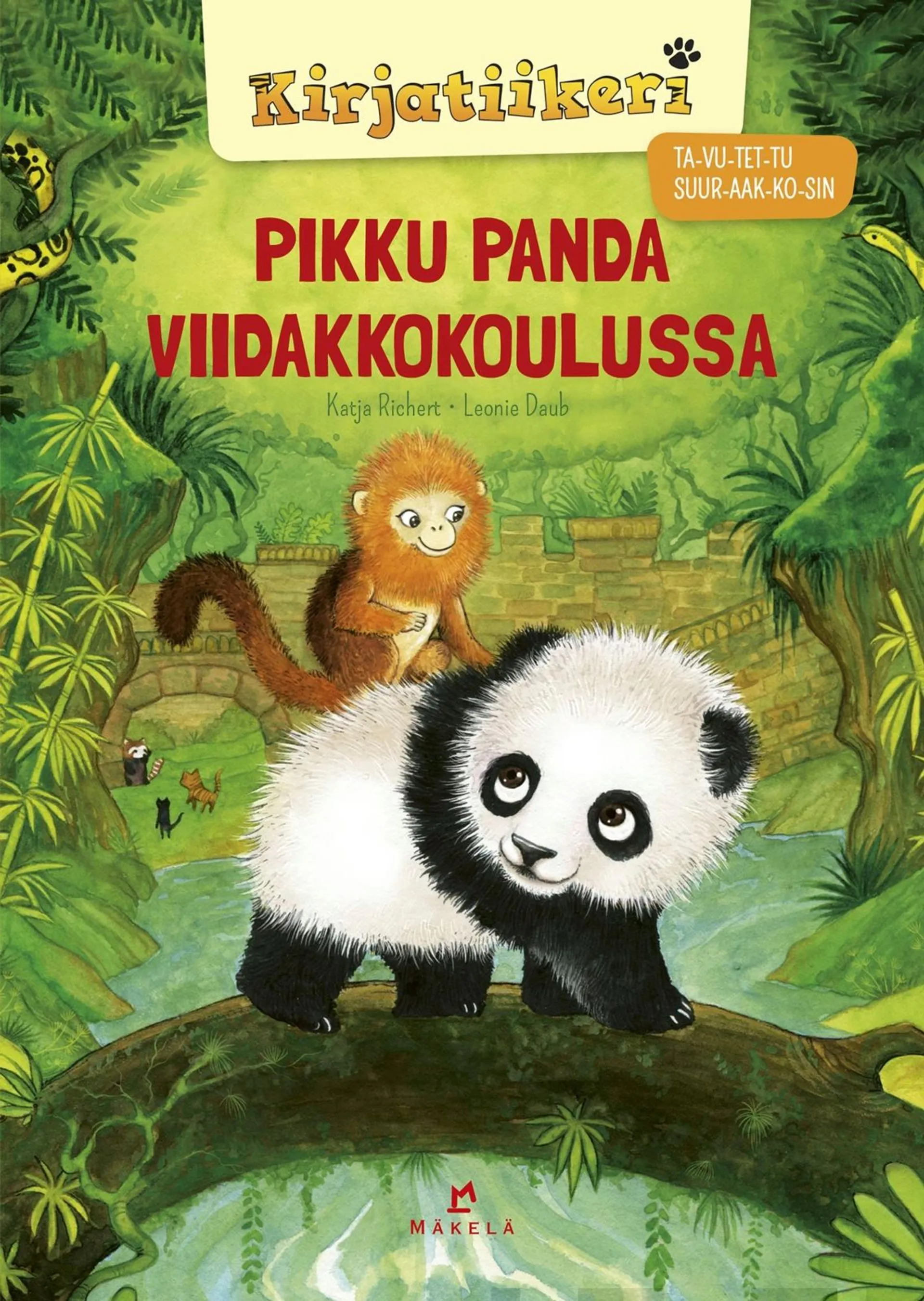 Richert, Pikku panda viidakkokoulussa - TA-VU-TET-TU, SUURAAKKOSET