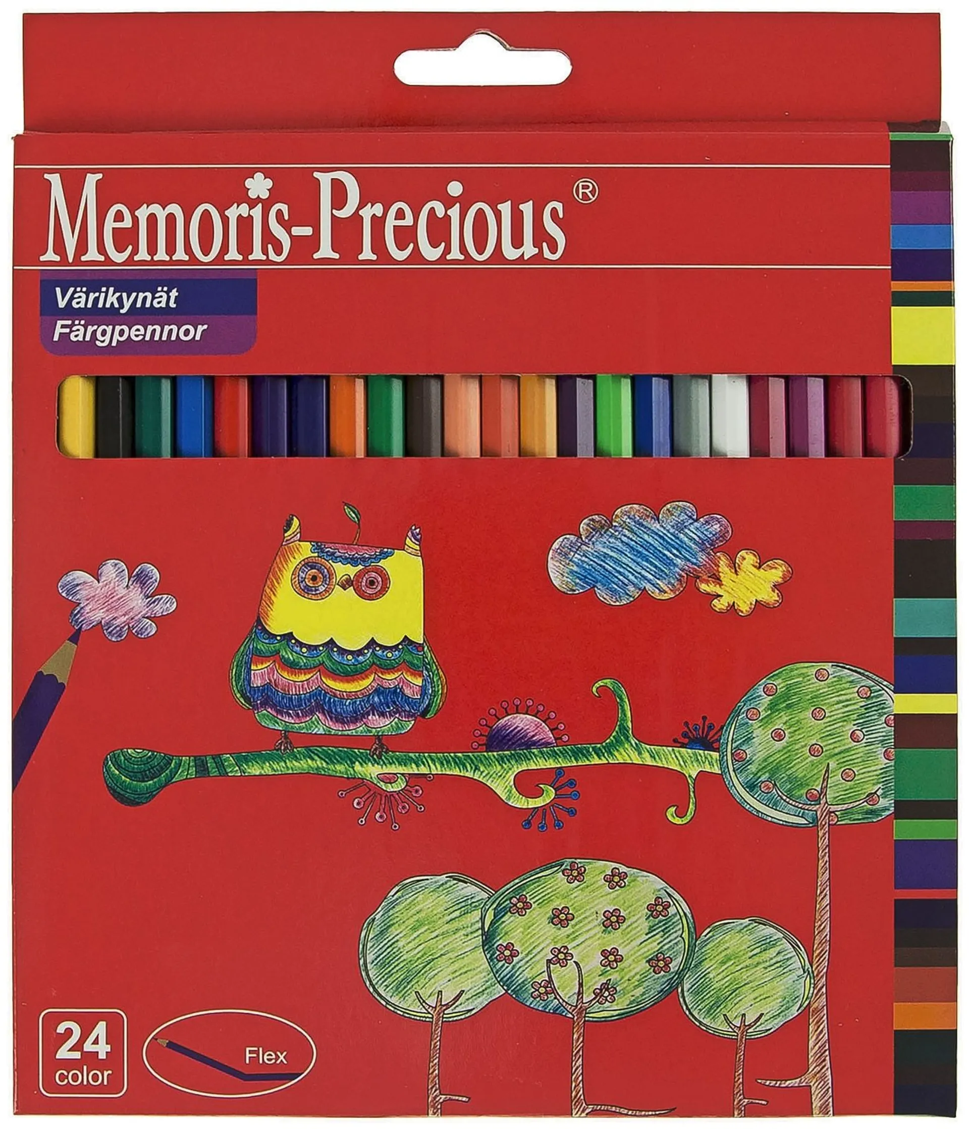 Memoris Precious värikynät 24 kpl