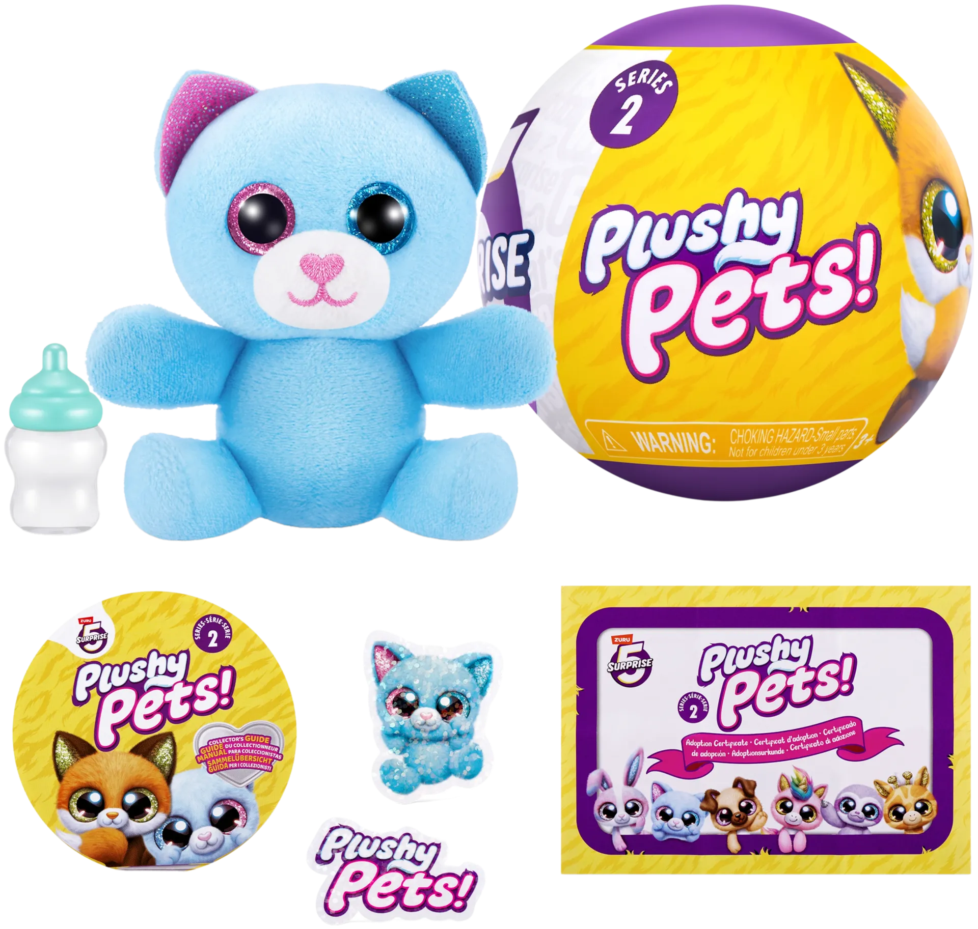 5 Surprise pehmolelu Plushy Pets! Series 2 - 5