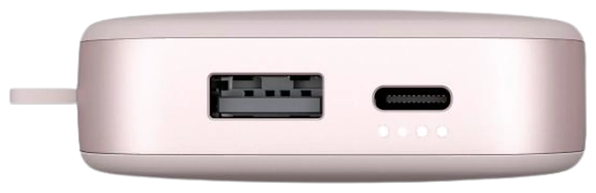 Fresh 'n Rebel Varavirtalähde 12000 mAh USB-C -liitännällä, Ultra Fast Charging, 20W PowerDelivery, Smokey Pink - 2