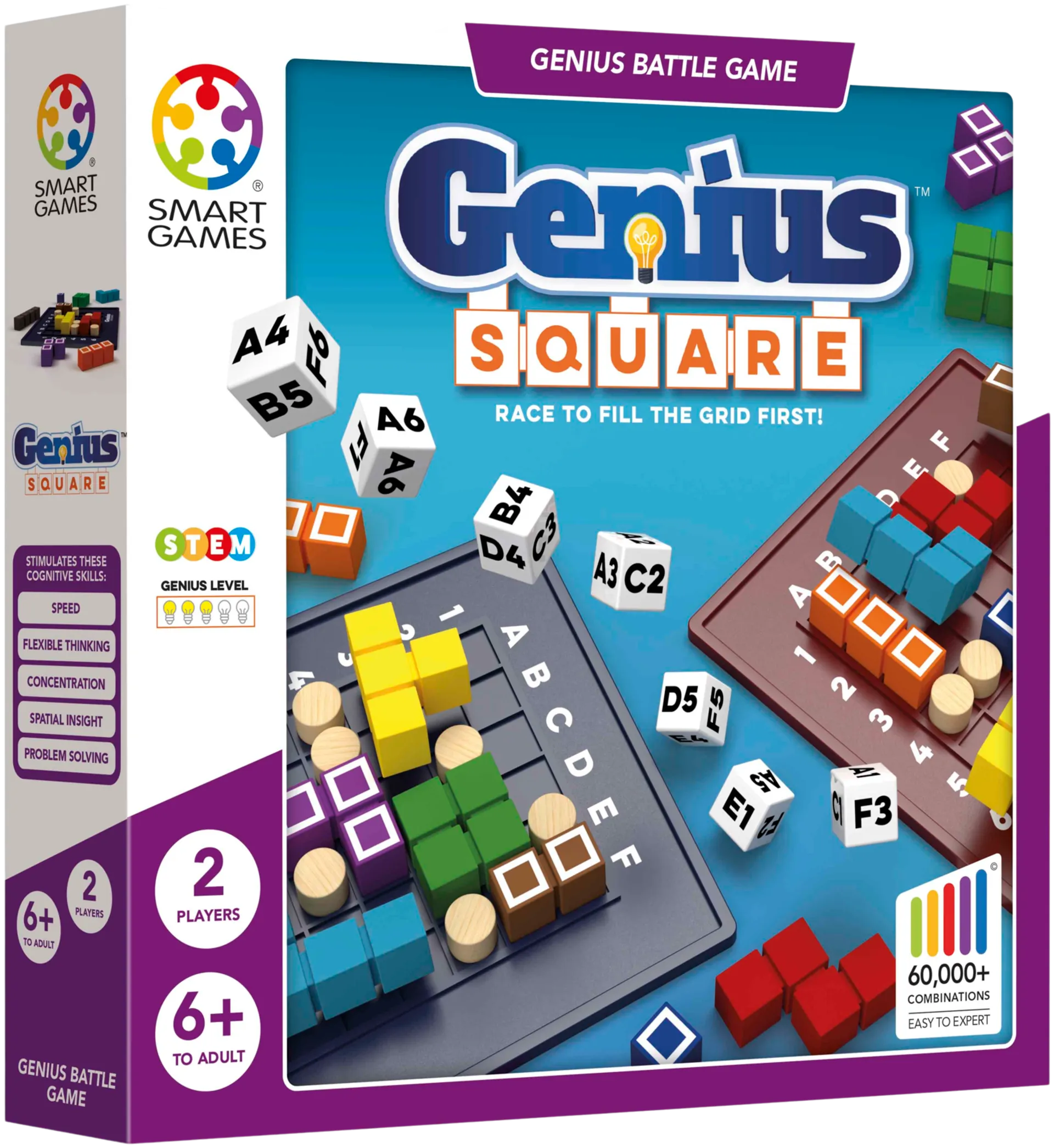 SmartGames Perhepeli Genius Square - 1