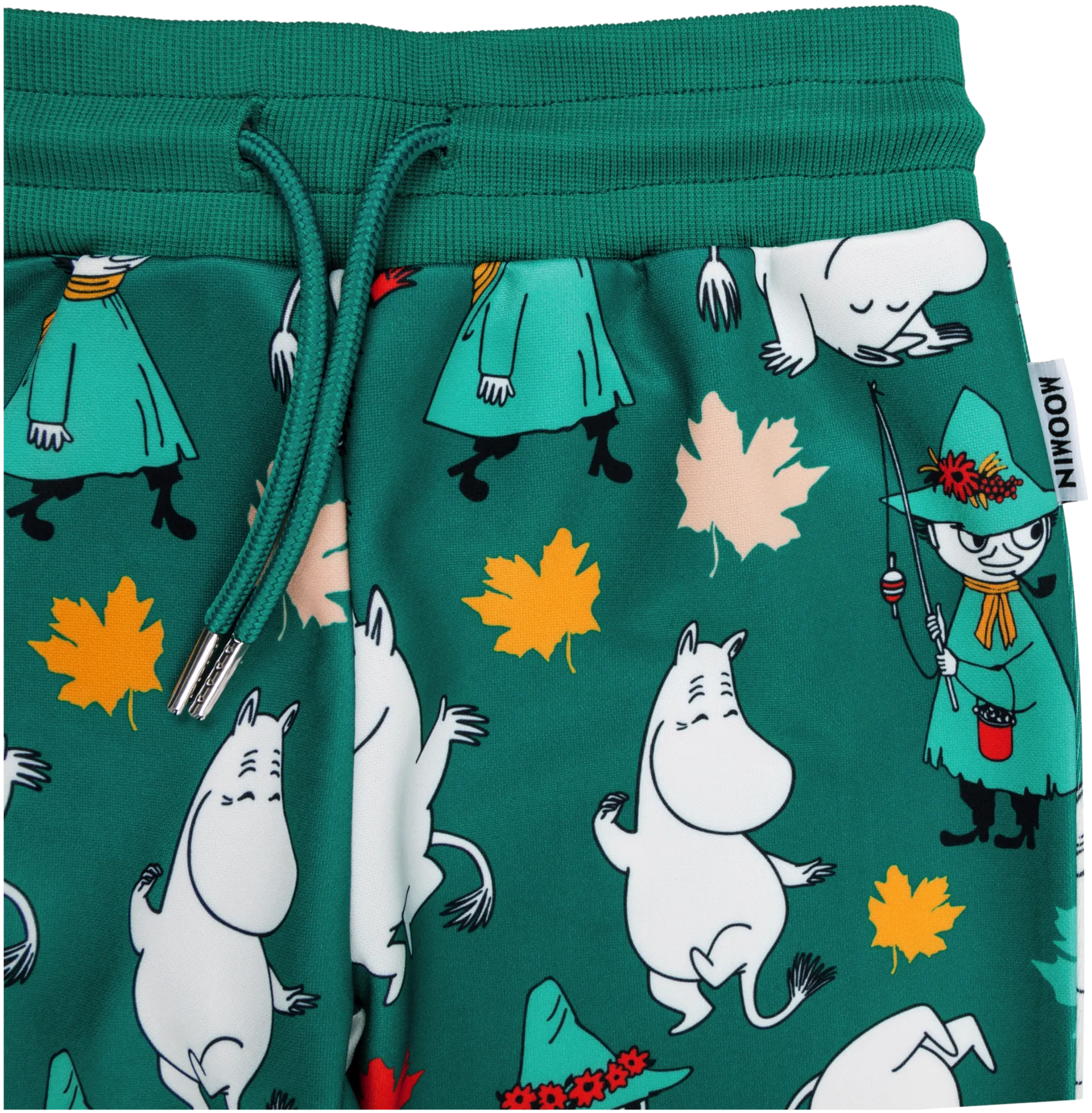 Moomin by Martinex lasten verkkahousut Reippailu 585071 - VIHREÄ - 2