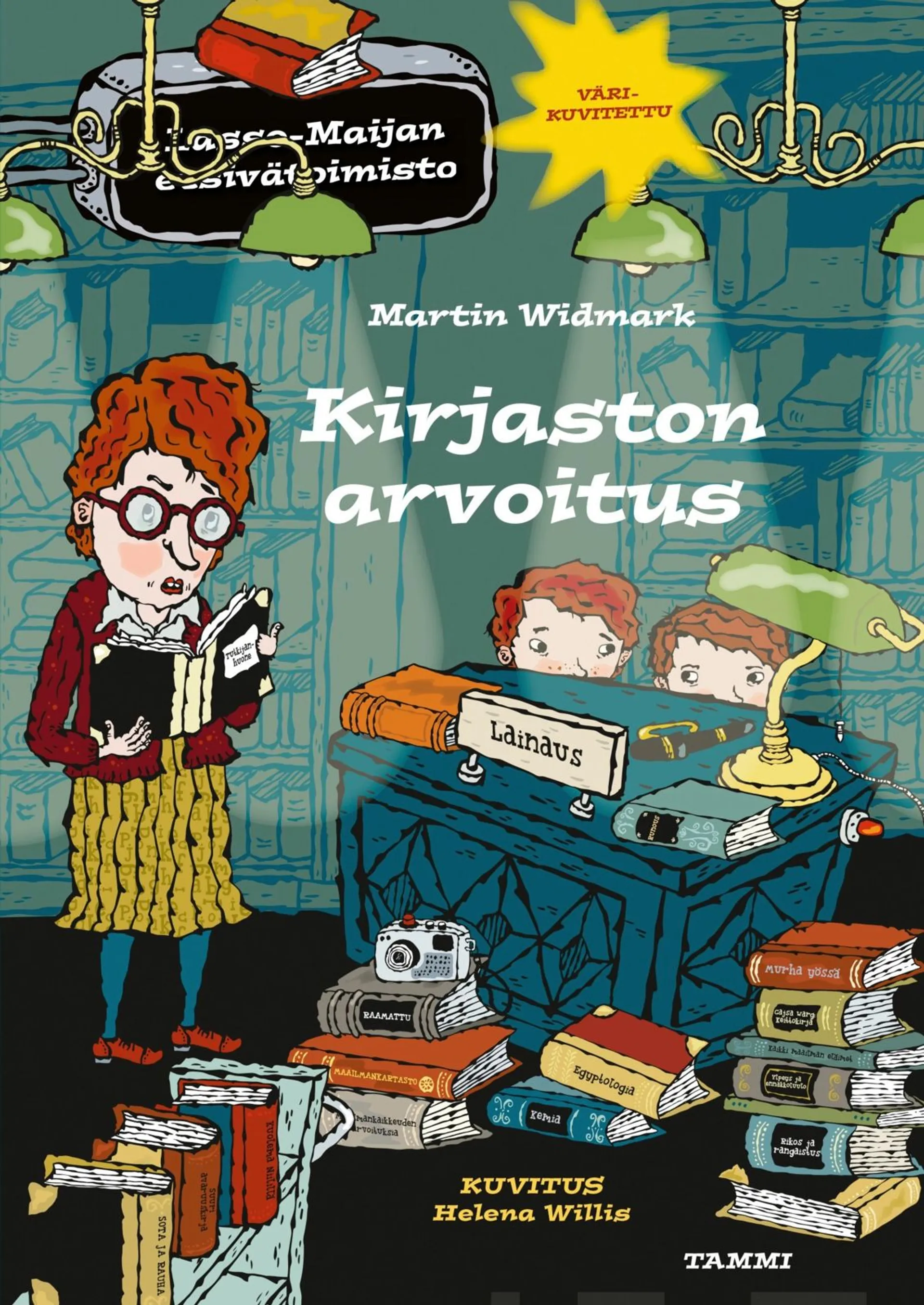 Widmark, Kirjaston arvoitus. Lasse-Maijan etsivätoimisto