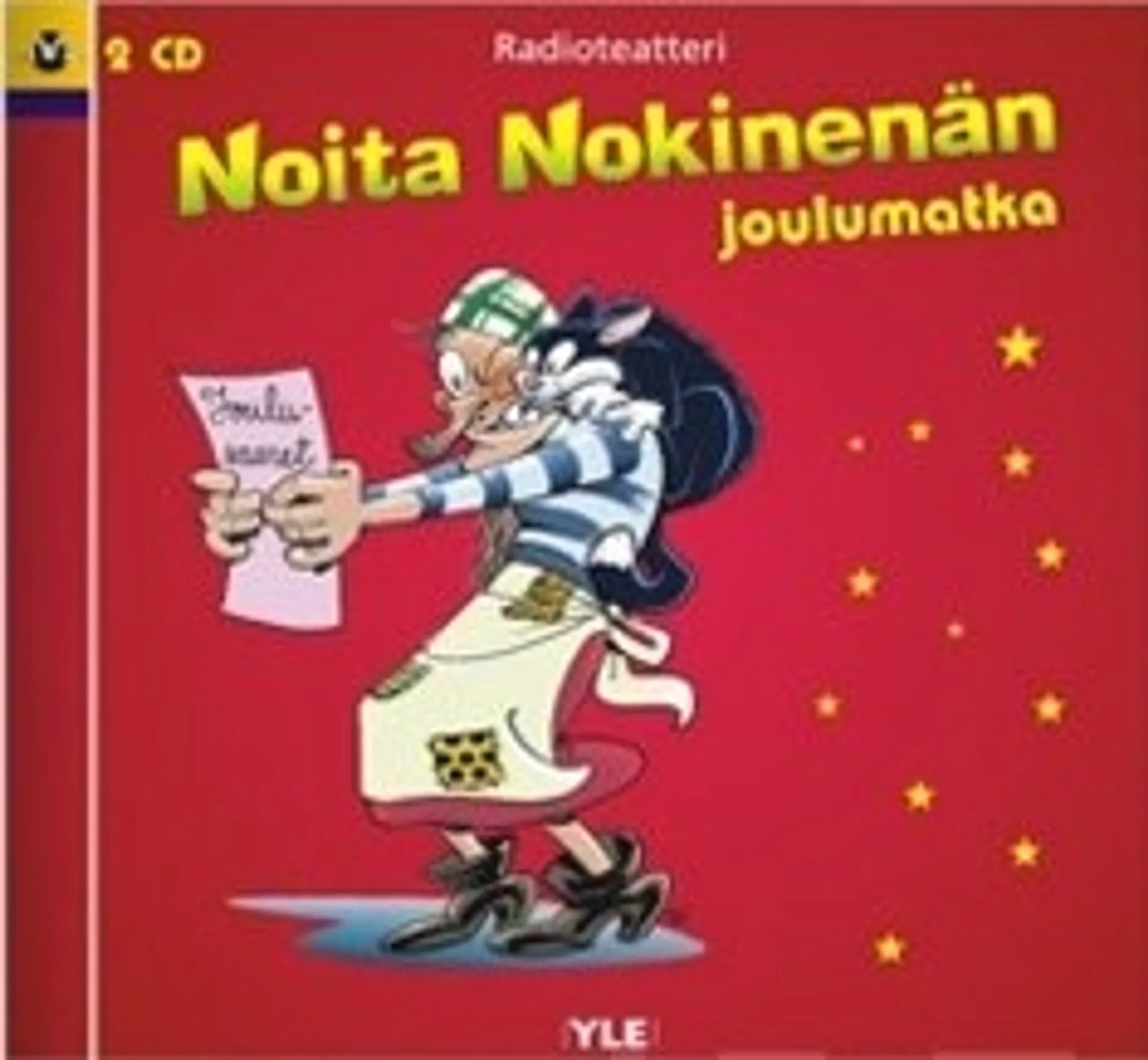 Noita Nokinenän joulumatka (2 kuunnelma-cd)