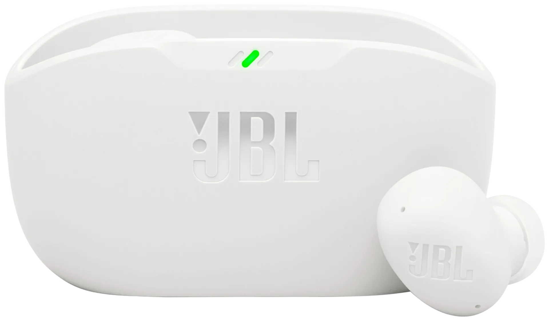 JBL Bluetooth vastamelunappikuulokkeet Vibe Buds 2 valkoinen - 1