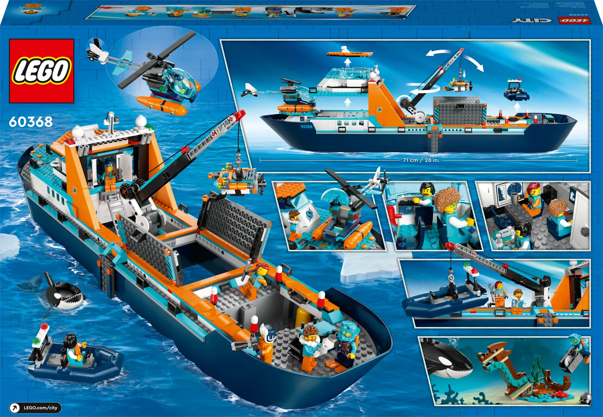 LEGO® City 60368 Arktinen tutkimusretkialus - 2