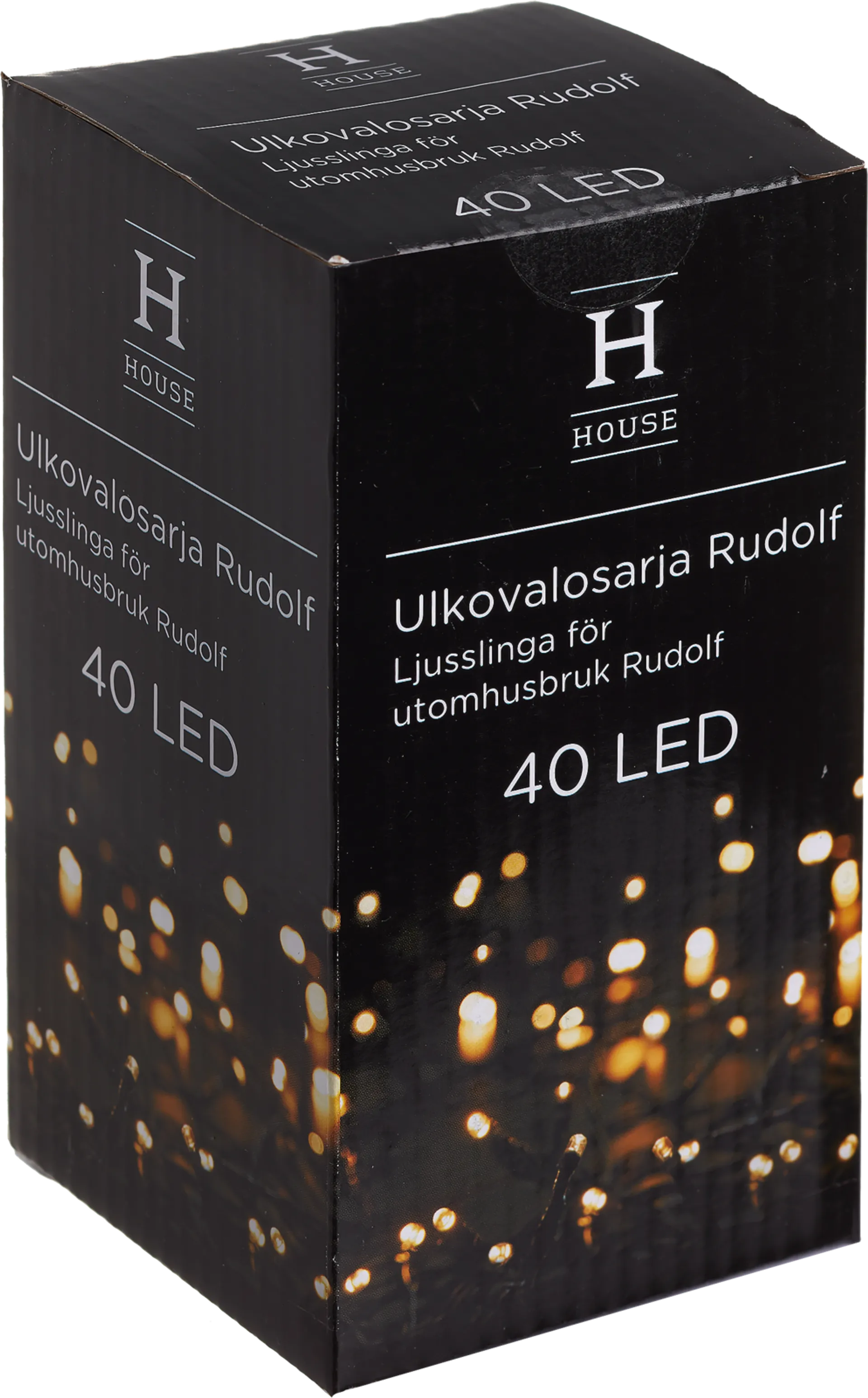 House ulkovalosarja Rudolf, 40 LED-lamppua