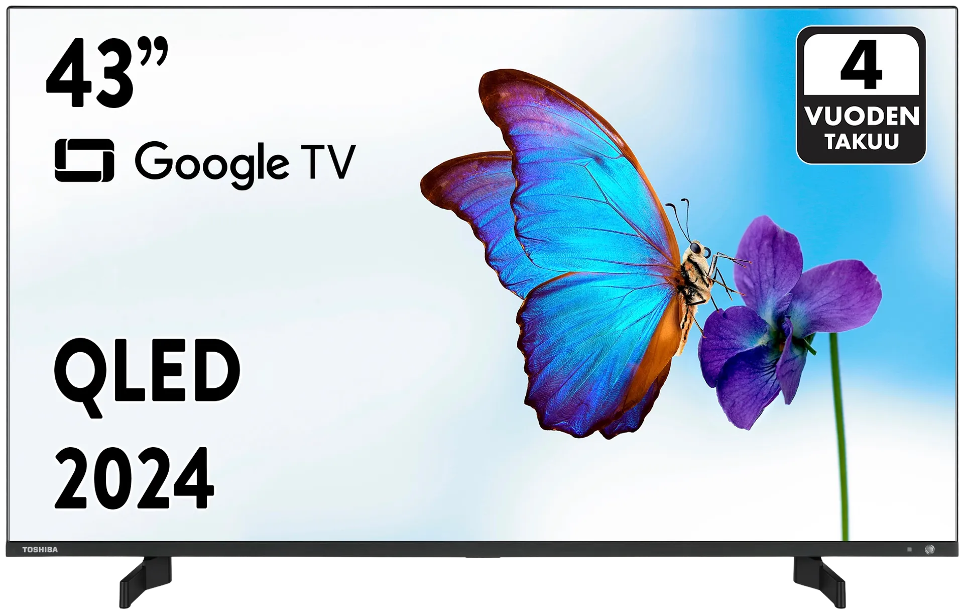 Toshiba 43" 4K UHD QLED Google TV 43QG5E63DG - 1