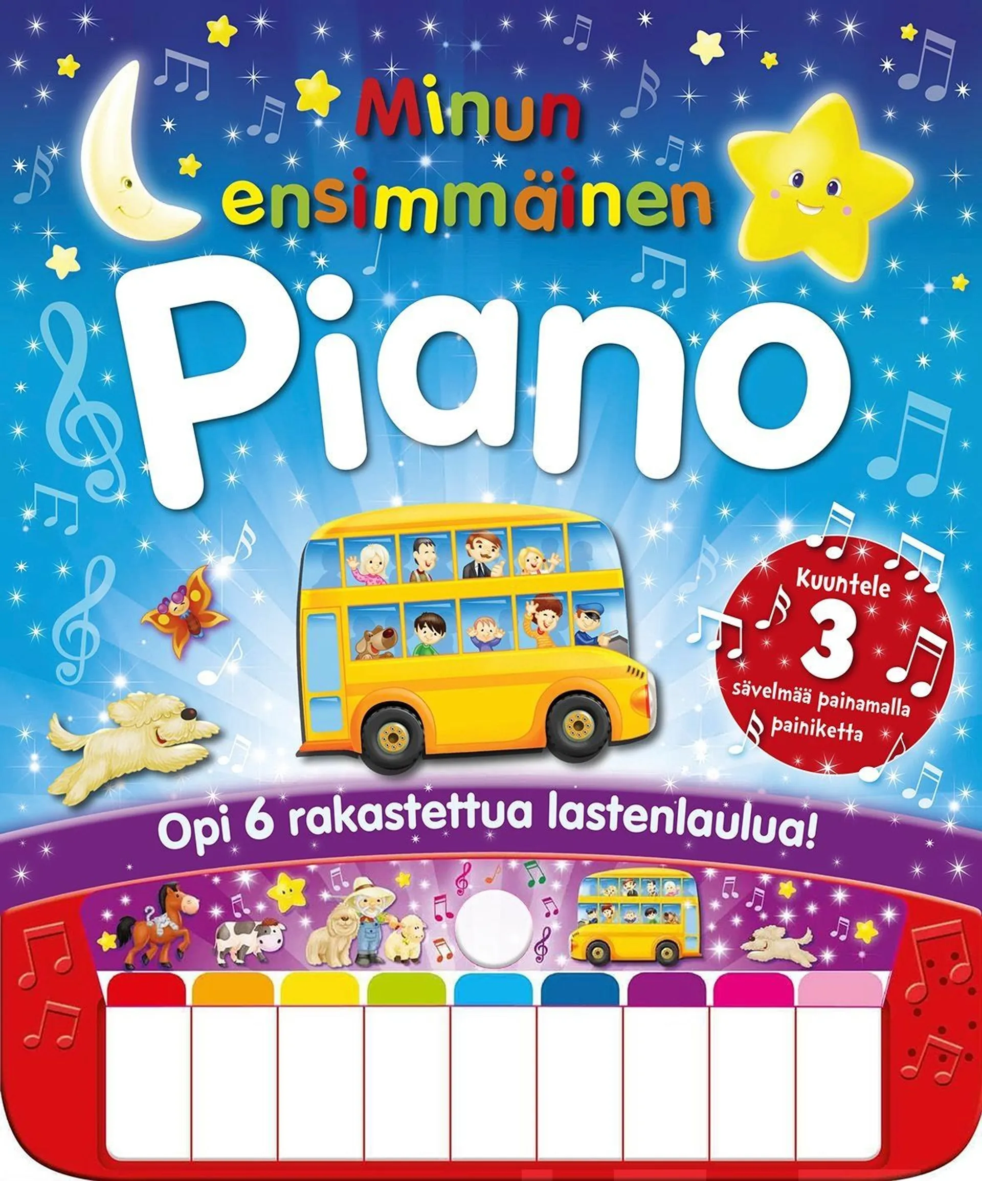 Minun ensimmäinen - Piano - Opi 6 rakastettua lastenlaulua!