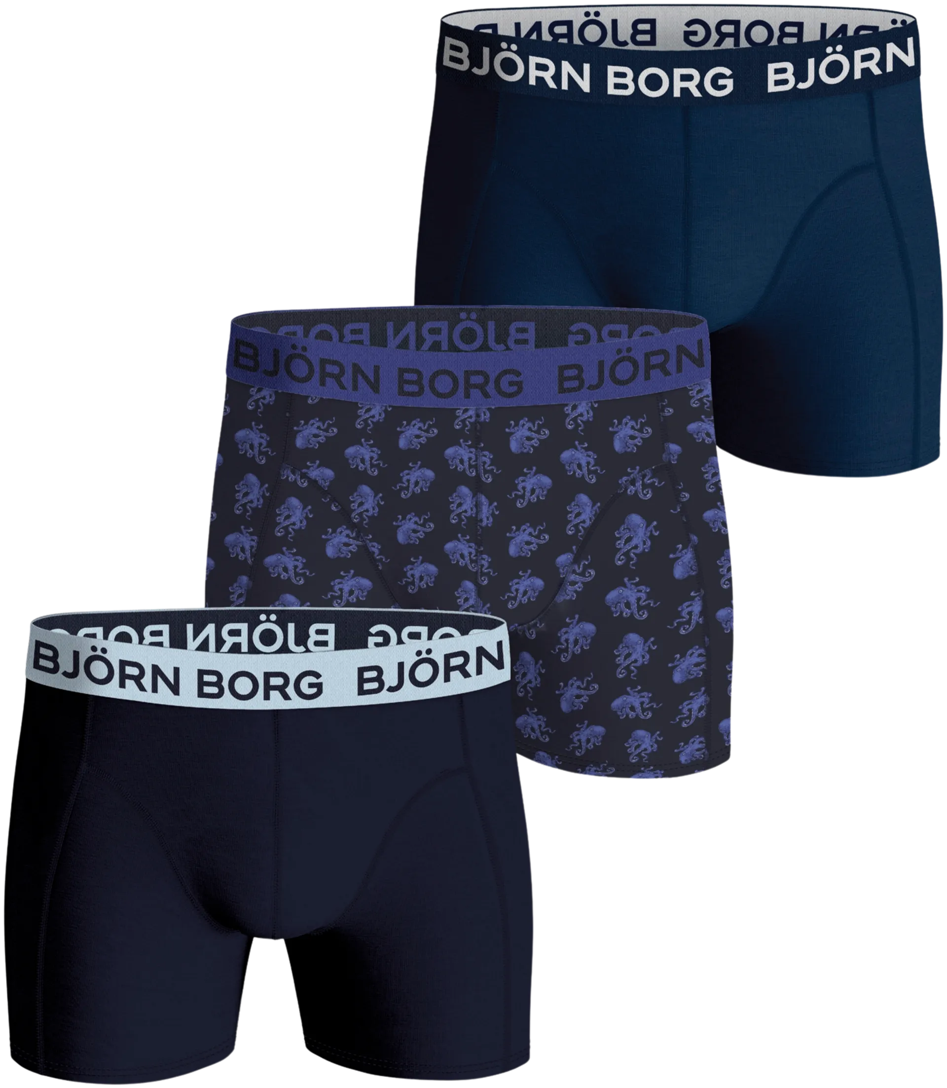 Björn Borg lasten bokserit 3-pack 10002900-MP003 - MP003