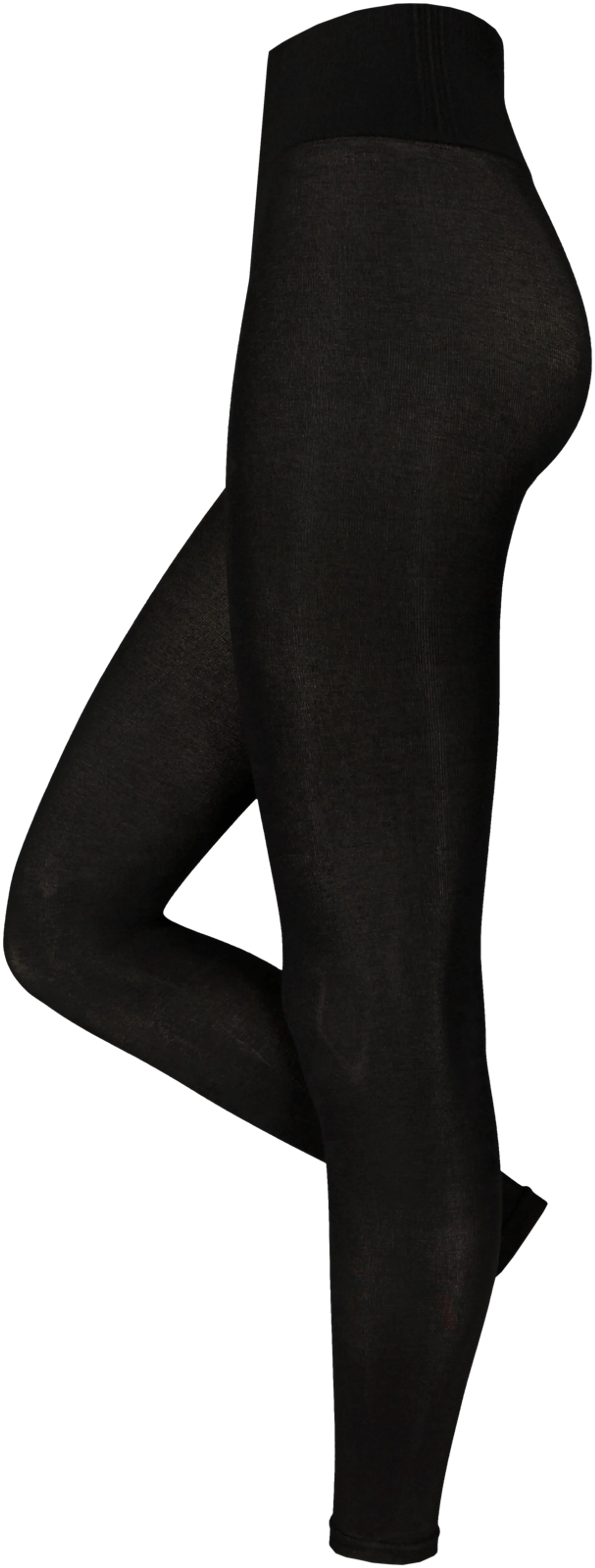 Norlyn Comfy Tencel leggingsit - BLACK - 2