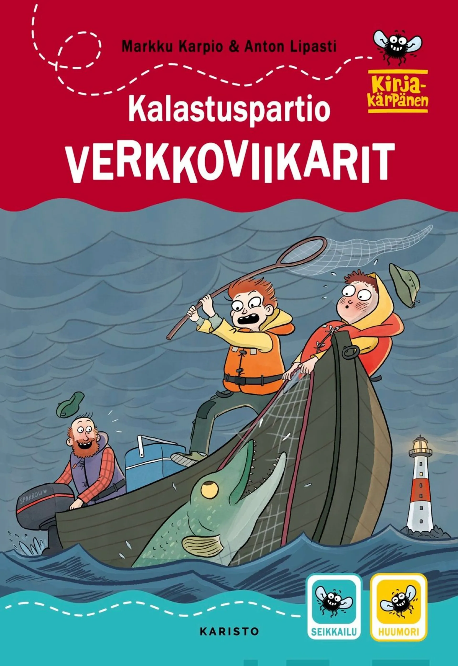 Karpio, Kalastuspartio Verkkoviikarit