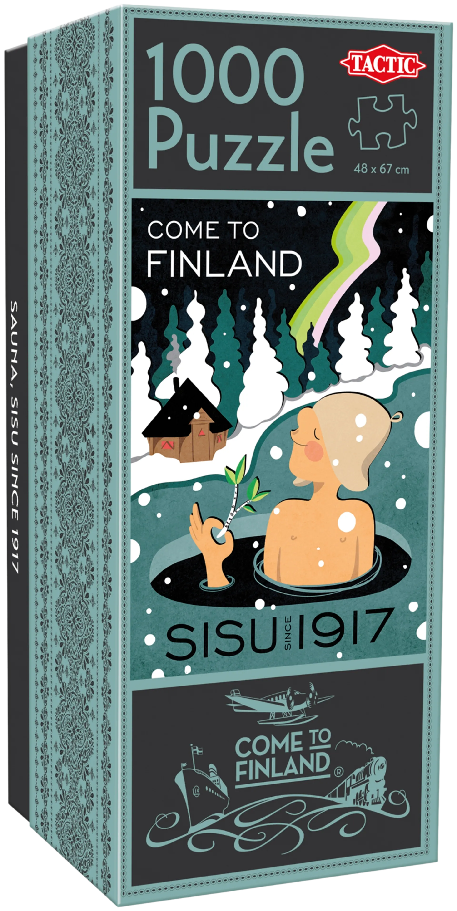 Tactic palapeli Come to Finland Saunaa ja sisua vuodesta 1917 1000 palaa - 1