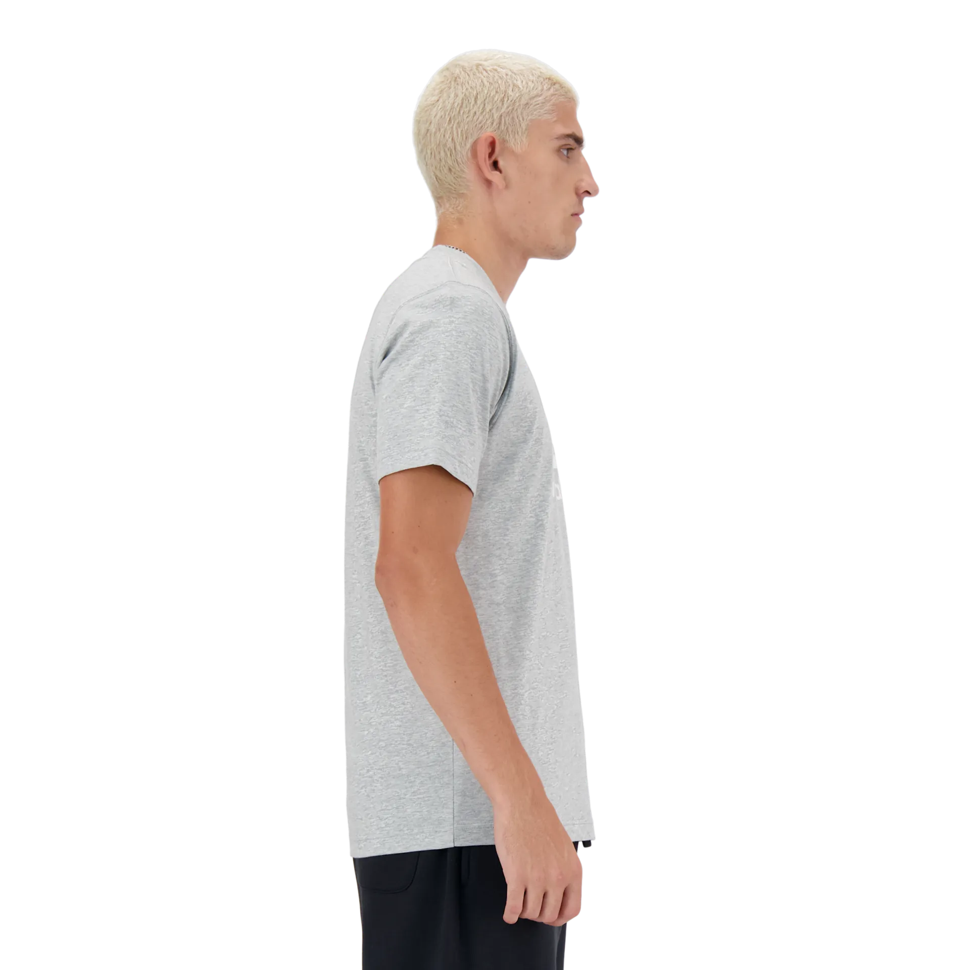 New Balance miesten t-paita Stacked Logo - ATHLETIC GREY - 2