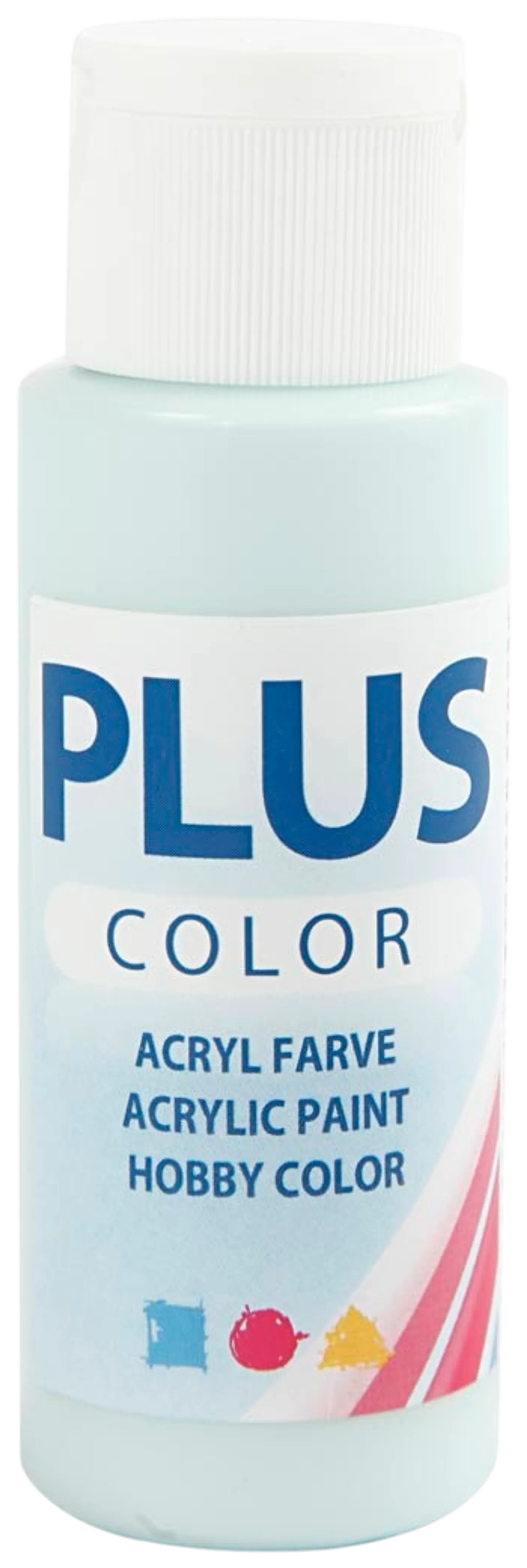 Plus Color askartelumaali 60 ml minttu - 2