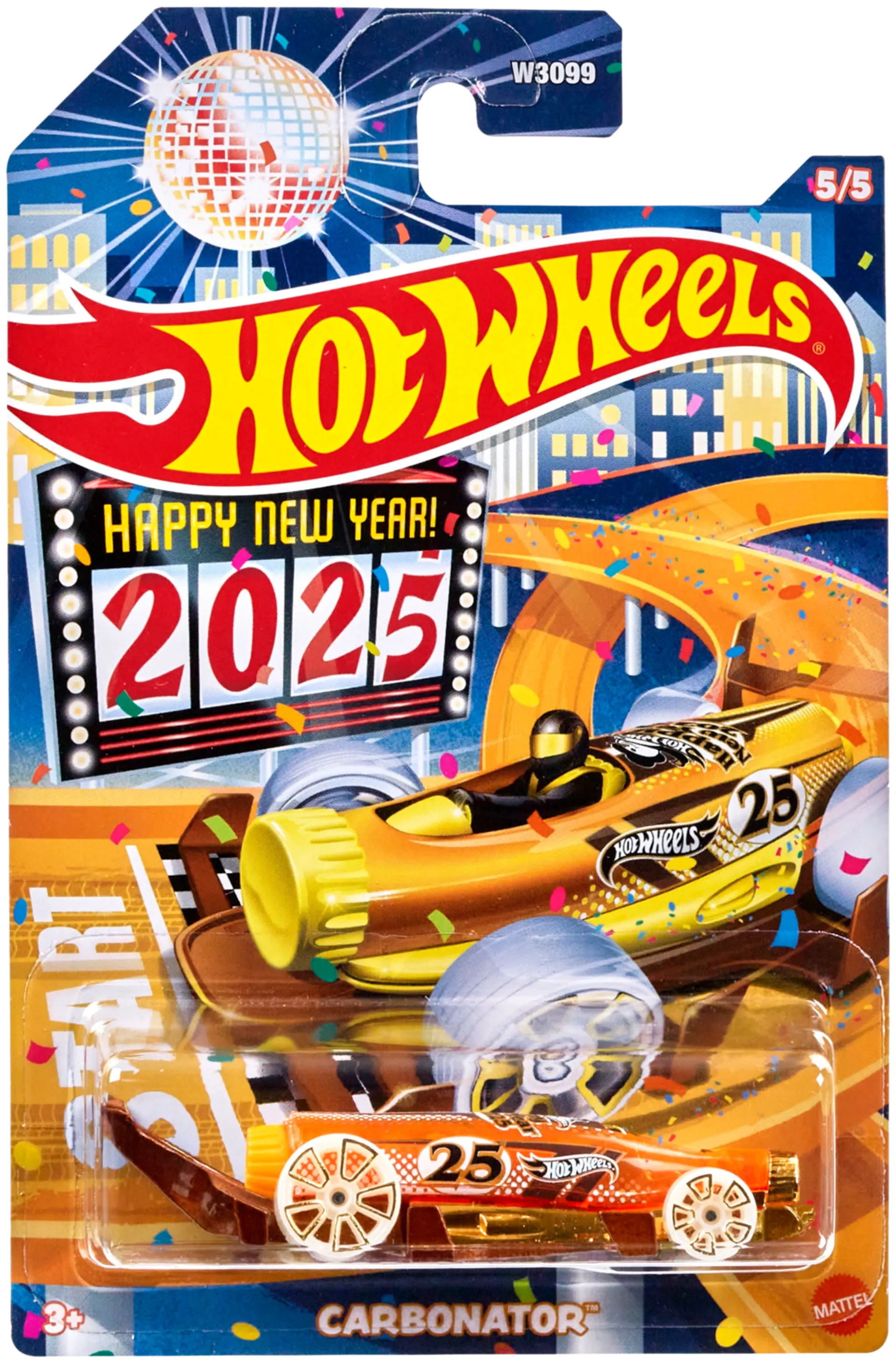 Hot Wheels Winter -pikkuauto - 2