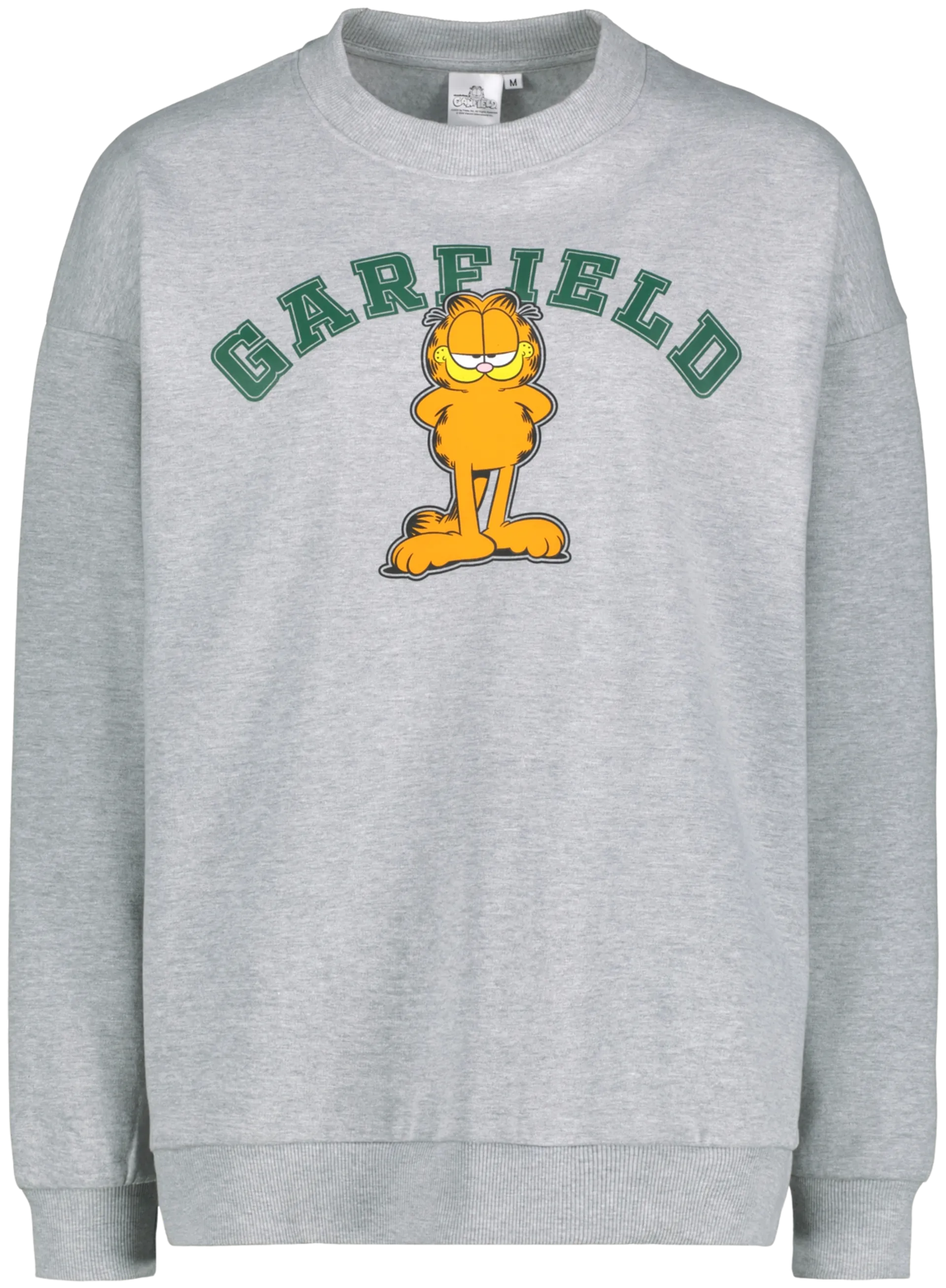 Garfield naisten collegepusero GAR685056 - Light grey mel. - 1