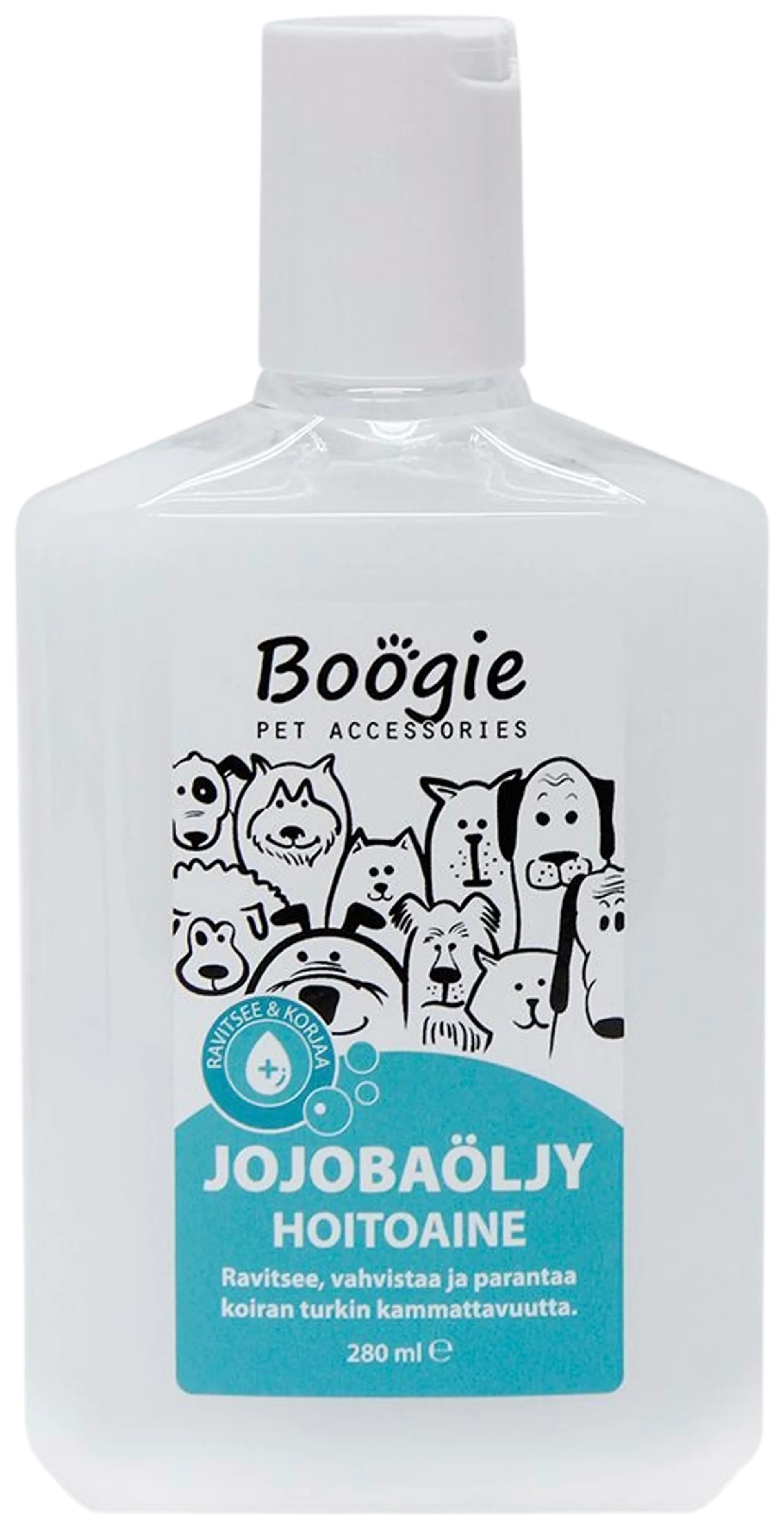 Boogie Jojobaöljy Hoitoaine, 280 ml