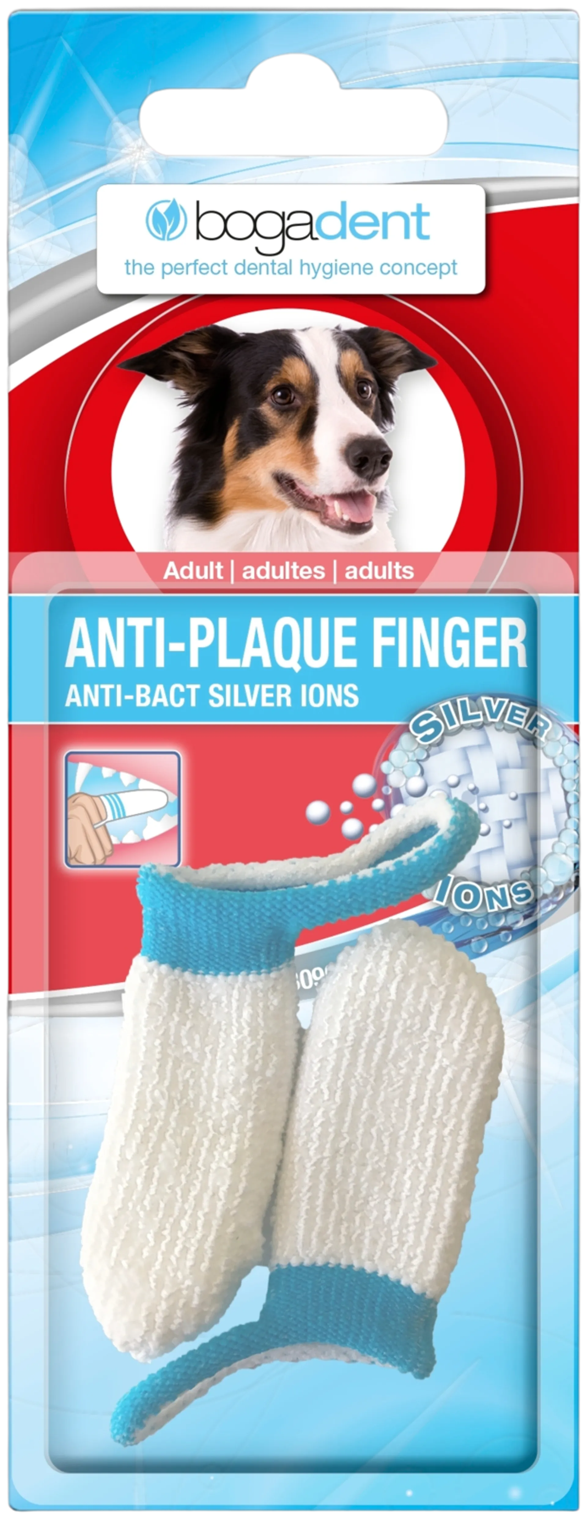 Bogadent hampaanpuhdistuslappu koiralle 2kpl - 1