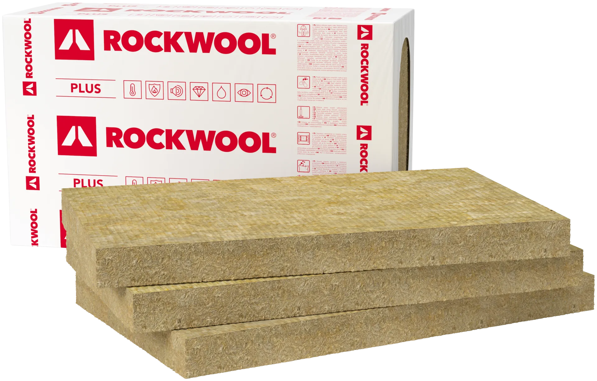 ROCKWOOL Frontrock Plus  80/1000/600 3M2