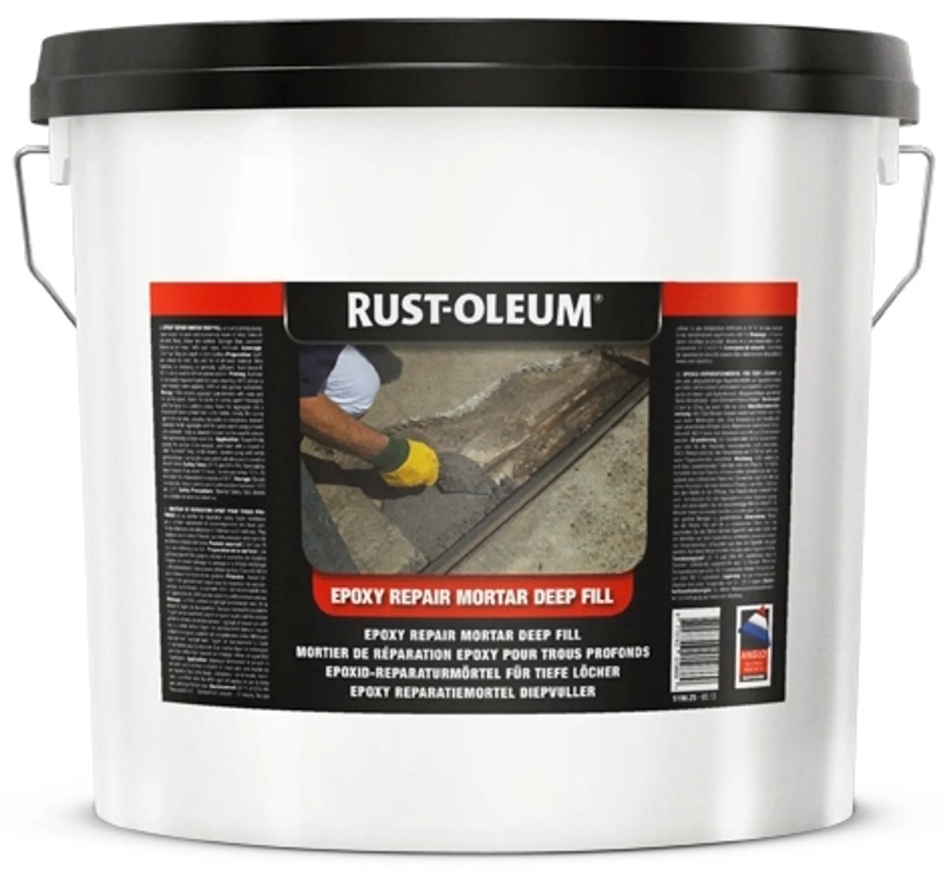 Rust-Oleum 5190 Epoksikorjauslaasti 25kg harmaa syvään täyttöön
