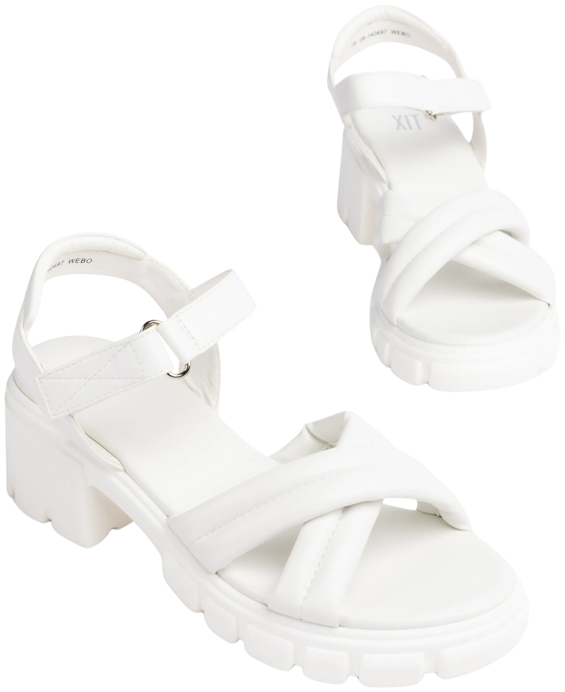 XIT naisten sandaalit Sinnai - WHITE - 2