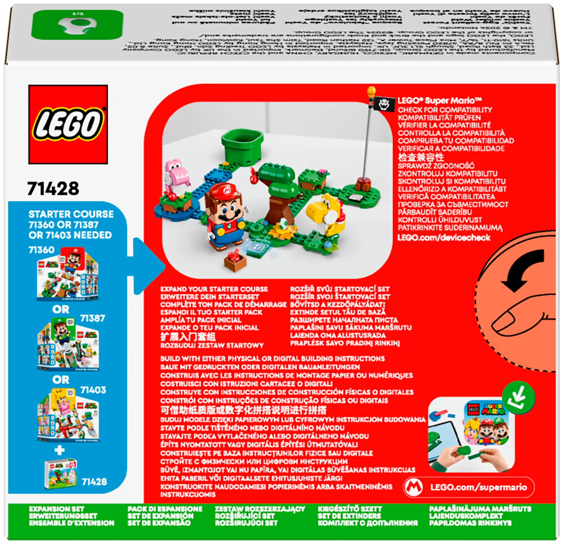 LEGO Super Mario 71432 Yoshin mahtava metsä laajennussarja - 3