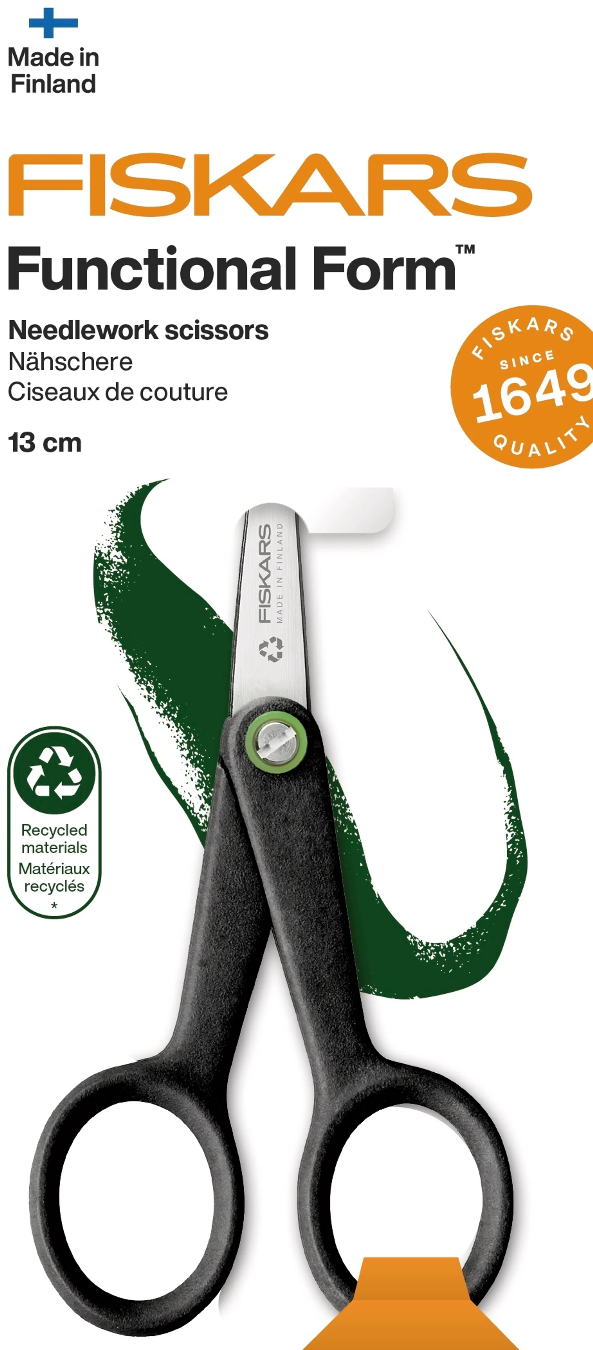 Fiskars FF ReNew ompelusakset 13cm - 5