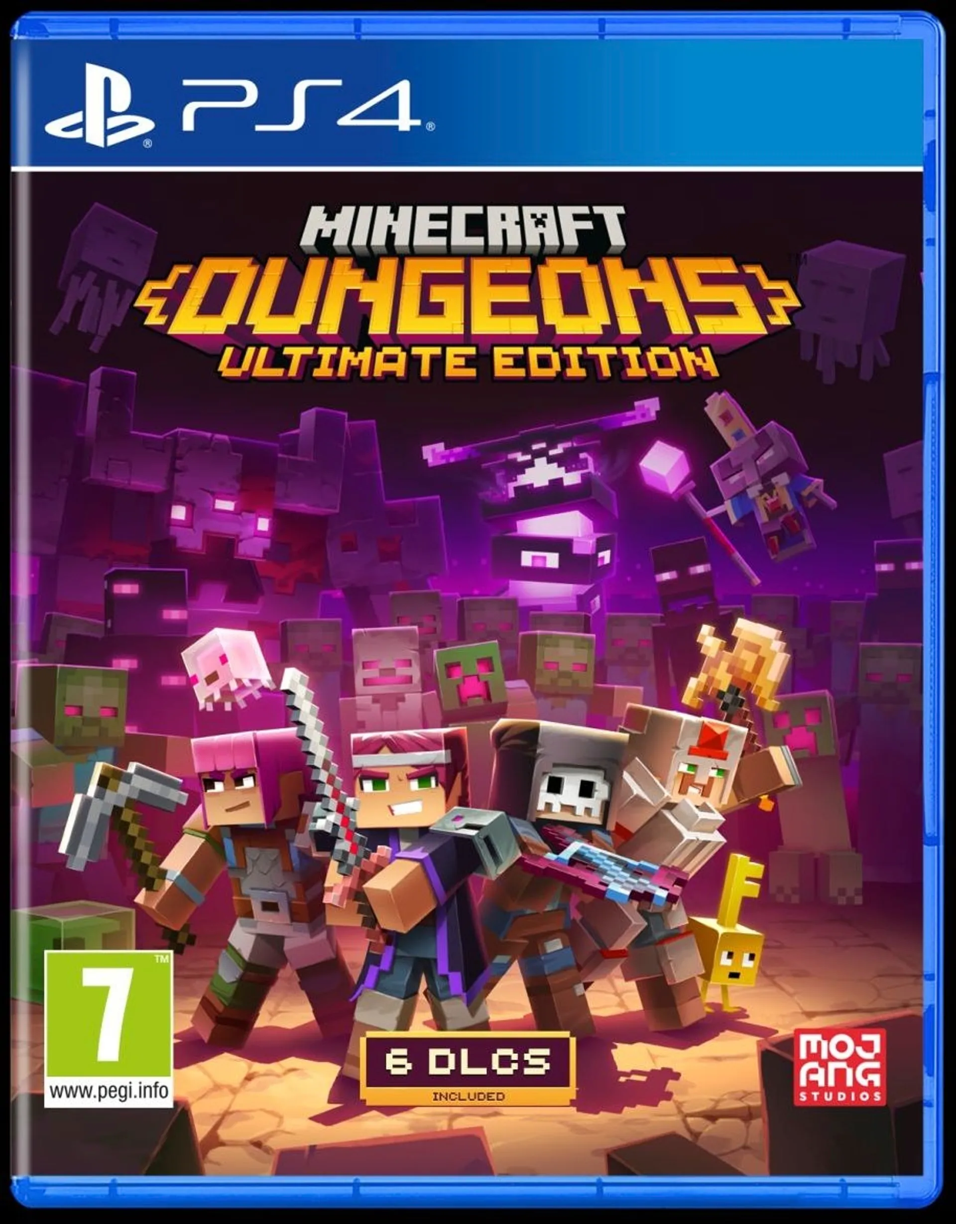 PlayStation 4 Minecraft Dungeons Hero Edition Ultimate Edition
