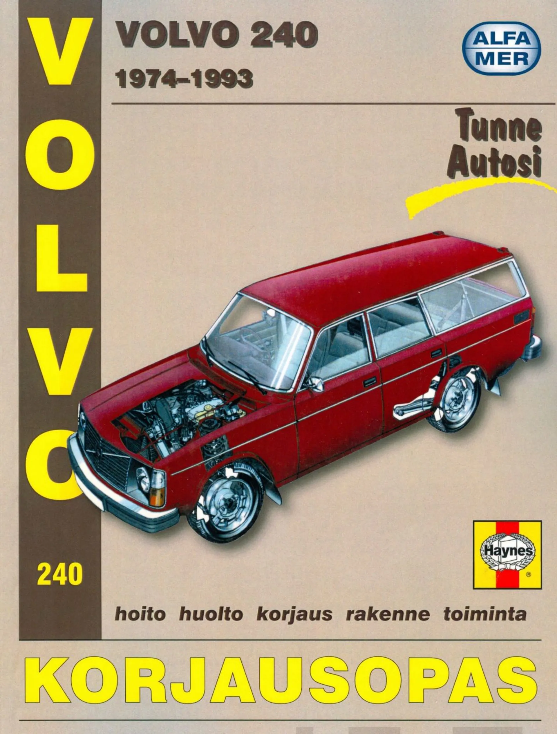 Mauno, Volvo 240 1974-1993 - Korjausopas