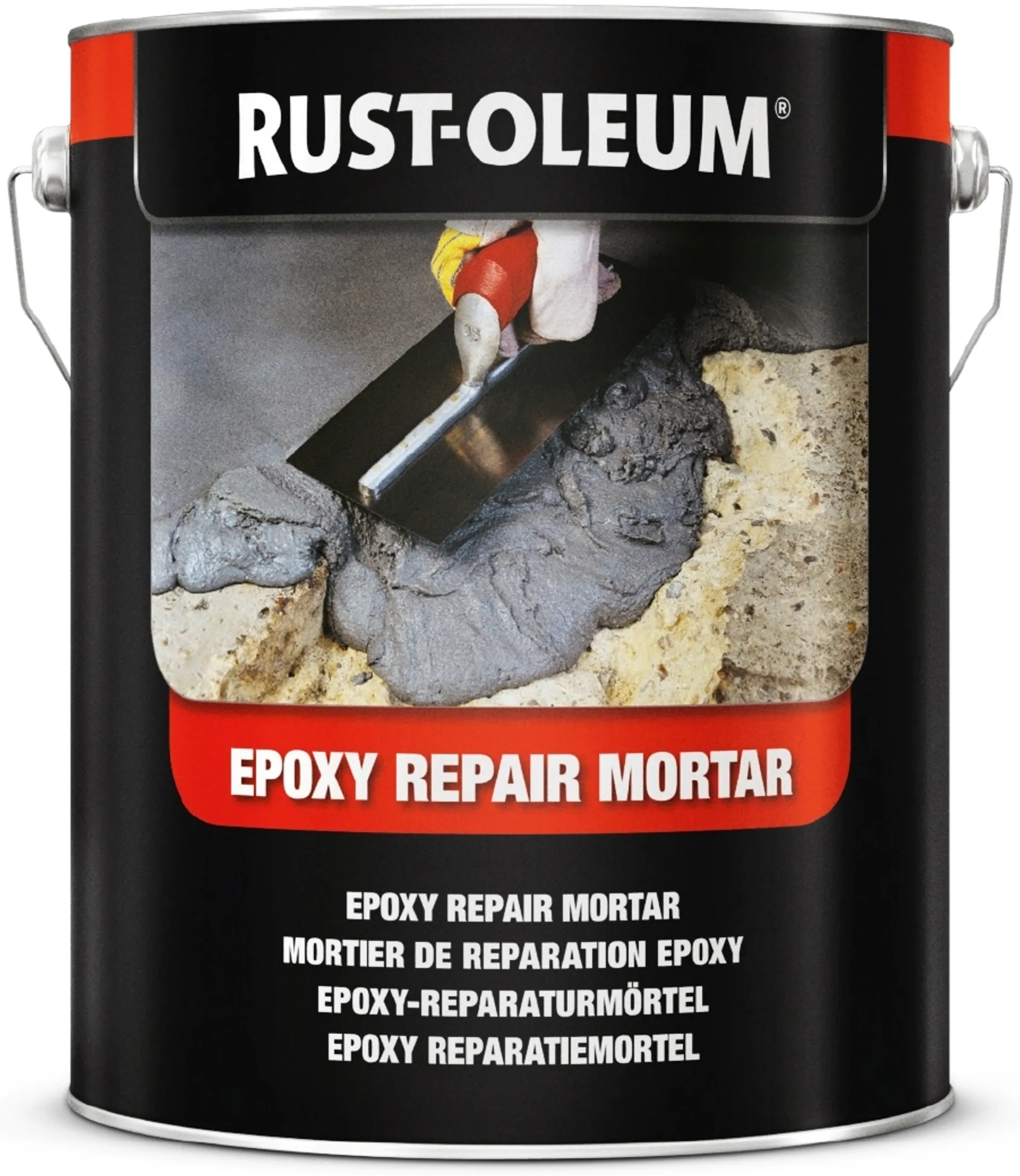Rust-Oleum 5180 Epoksikorjauslaasti 2,5kg harmaa kutistumaton