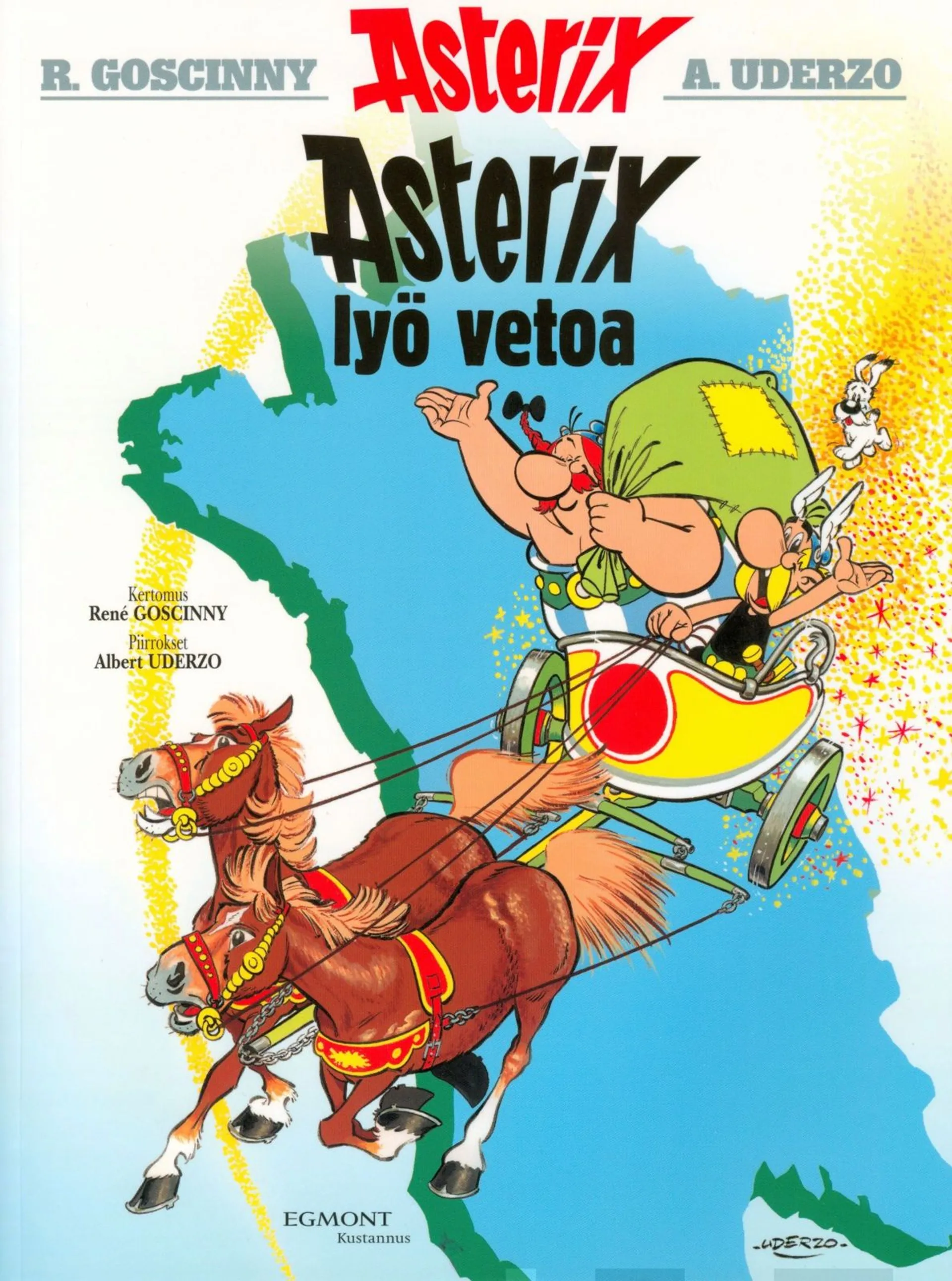 Goscinny, Asterix 5: Asterix lyö vetoa