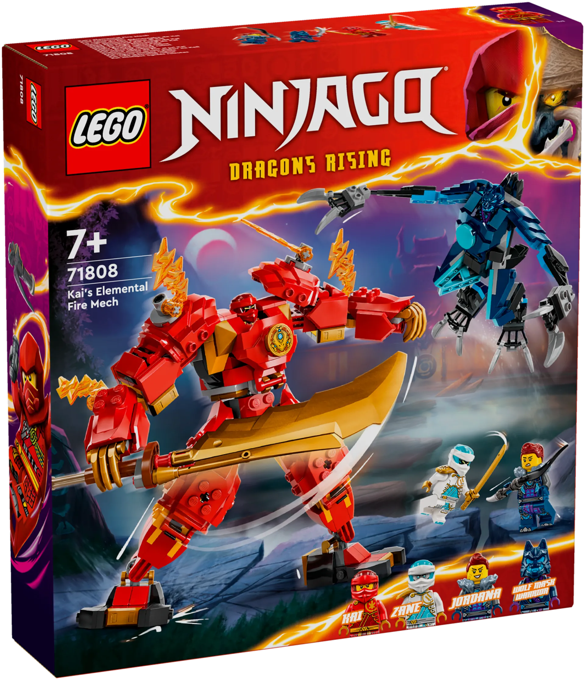 LEGO Ninjago 71808 Kain tulielementti-robotti - 2