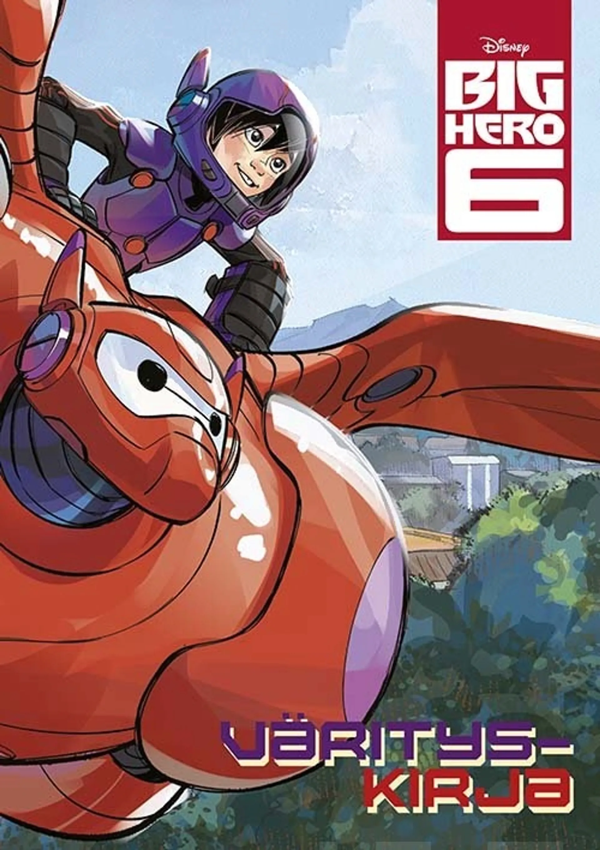 Big Hero 6 värityskirja