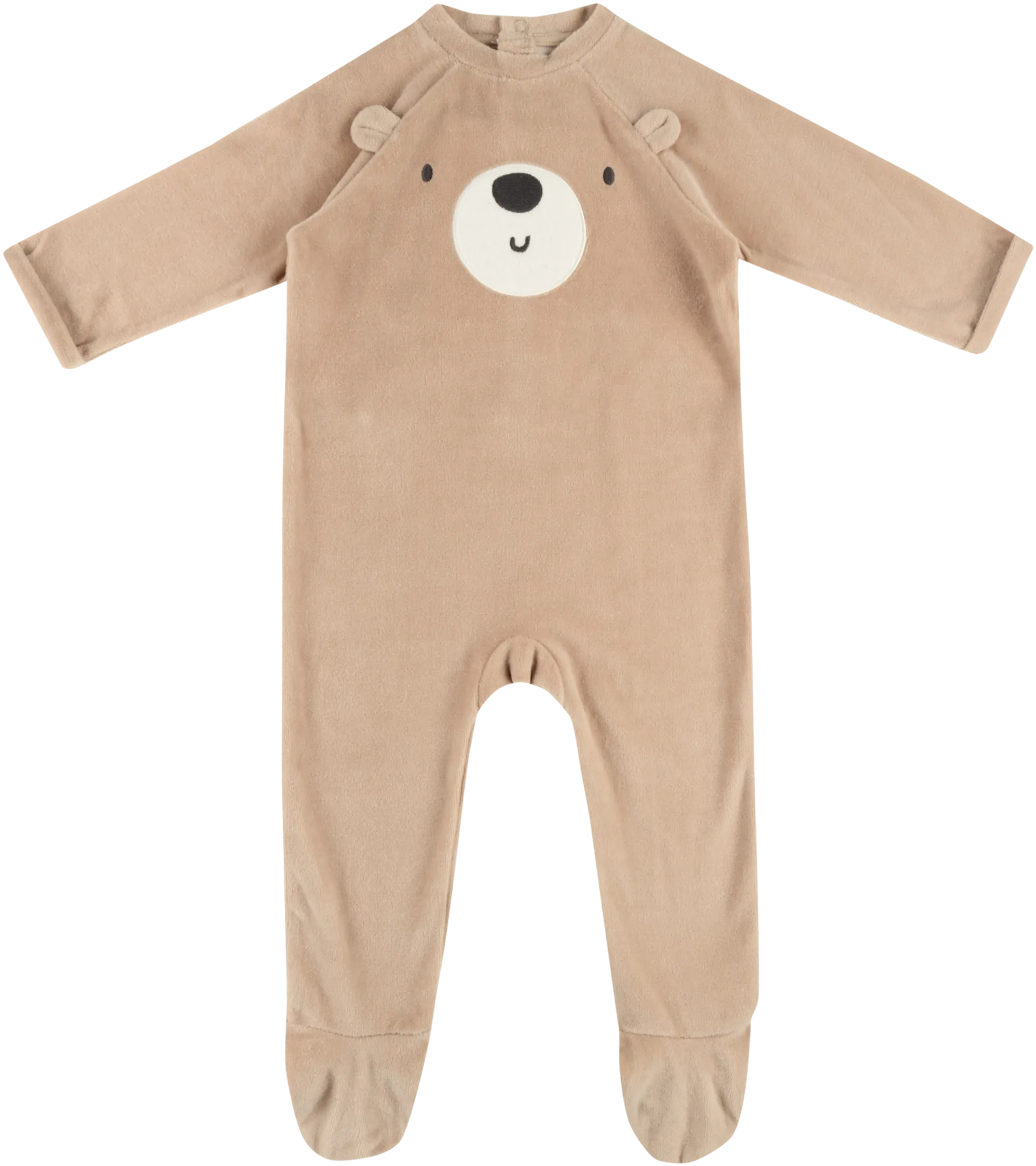 TEX BABY vauvojen terällinen haalari I966802 - Taupe - 1