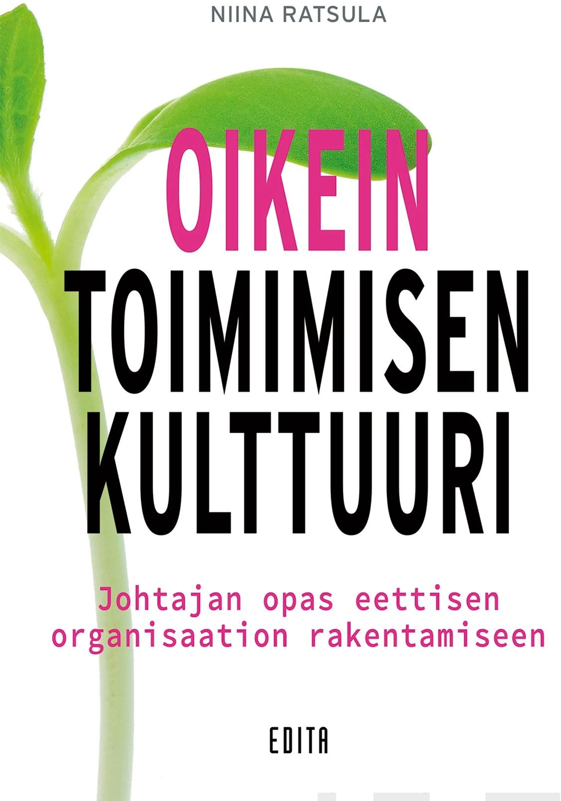 Ratsula, Oikein toimimisen kulttuuri - Johtajan opas eettisen organisaation rakentamiseen