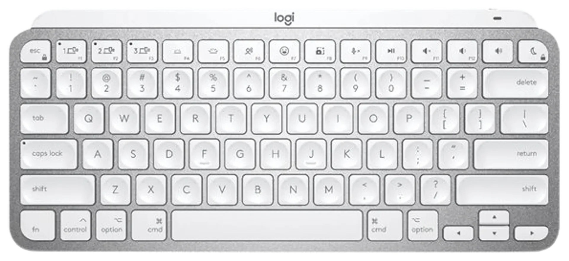 Logitech Näppäimistö MX Keys Mini- harmaa