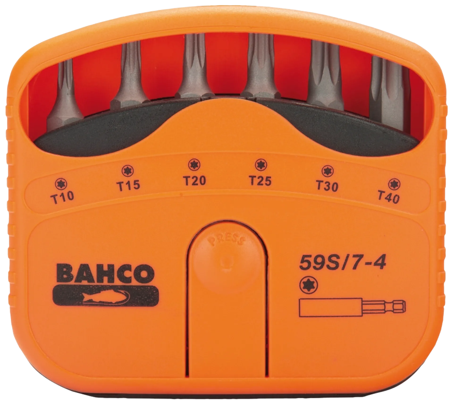 Bahco kärkisarja torx 7-osaa 59s/7-4 - 3