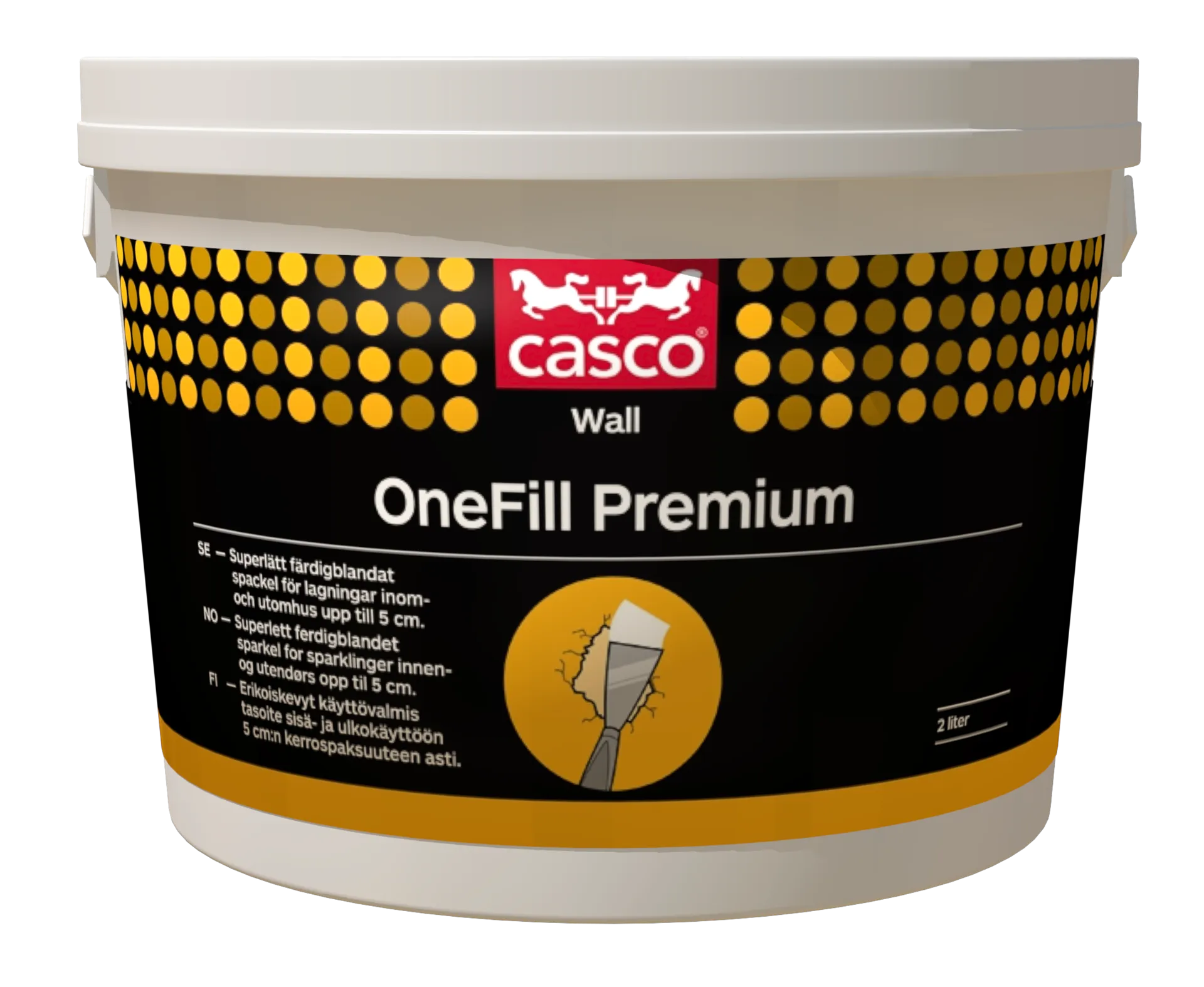 Casco seinätasoite OneFill Premium 2 l