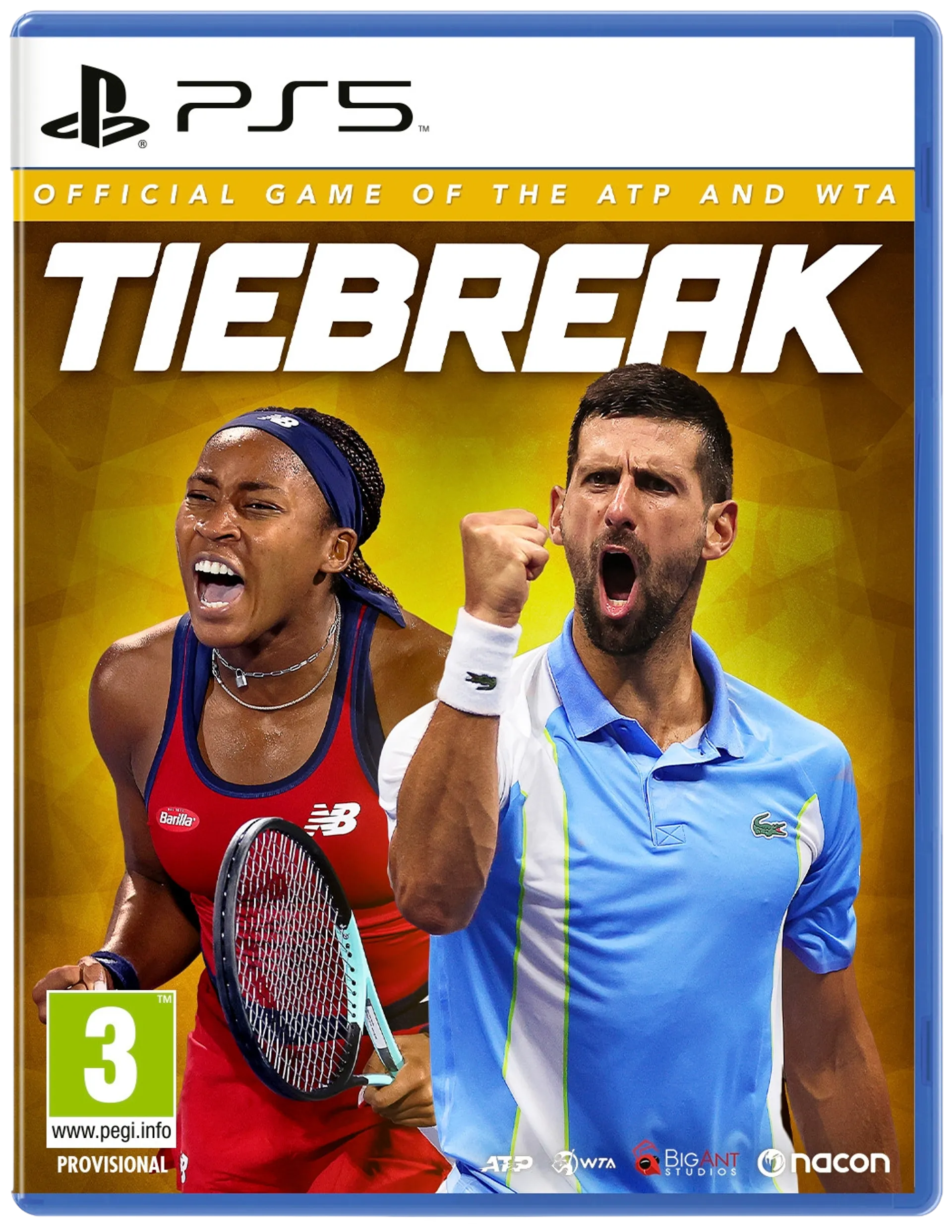 PS5 Tiebreak: Official Game Of The ATP and WTA