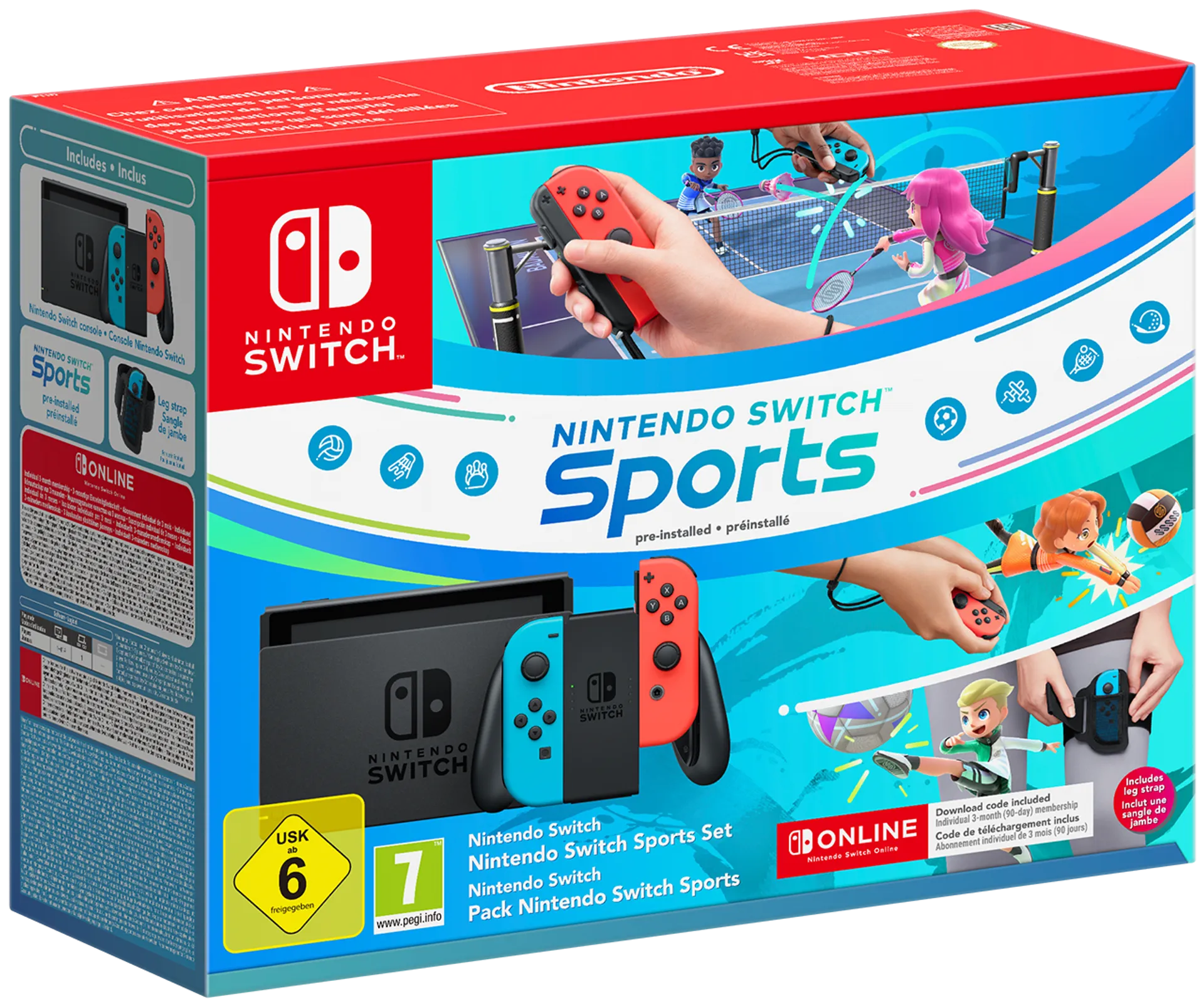 Nintendo Switch konsolisetti Sports Set - 1