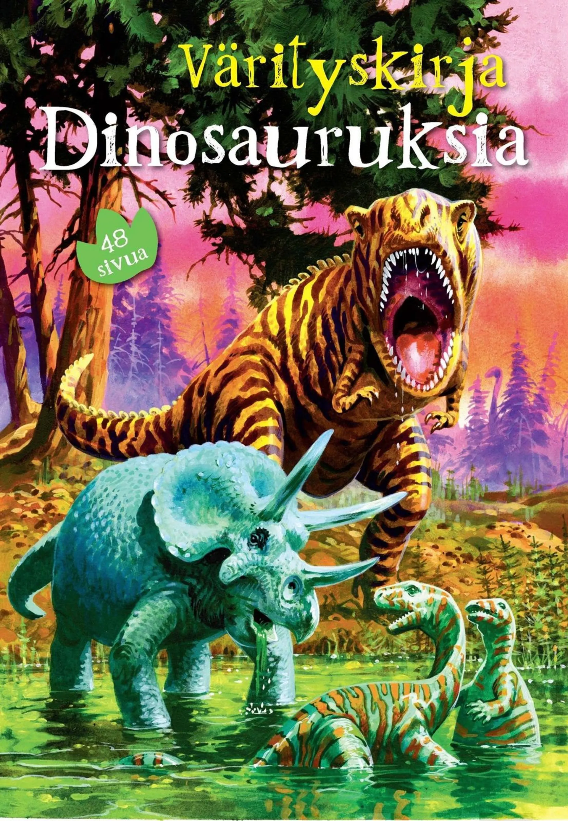 Dinosauruksia värityskirja